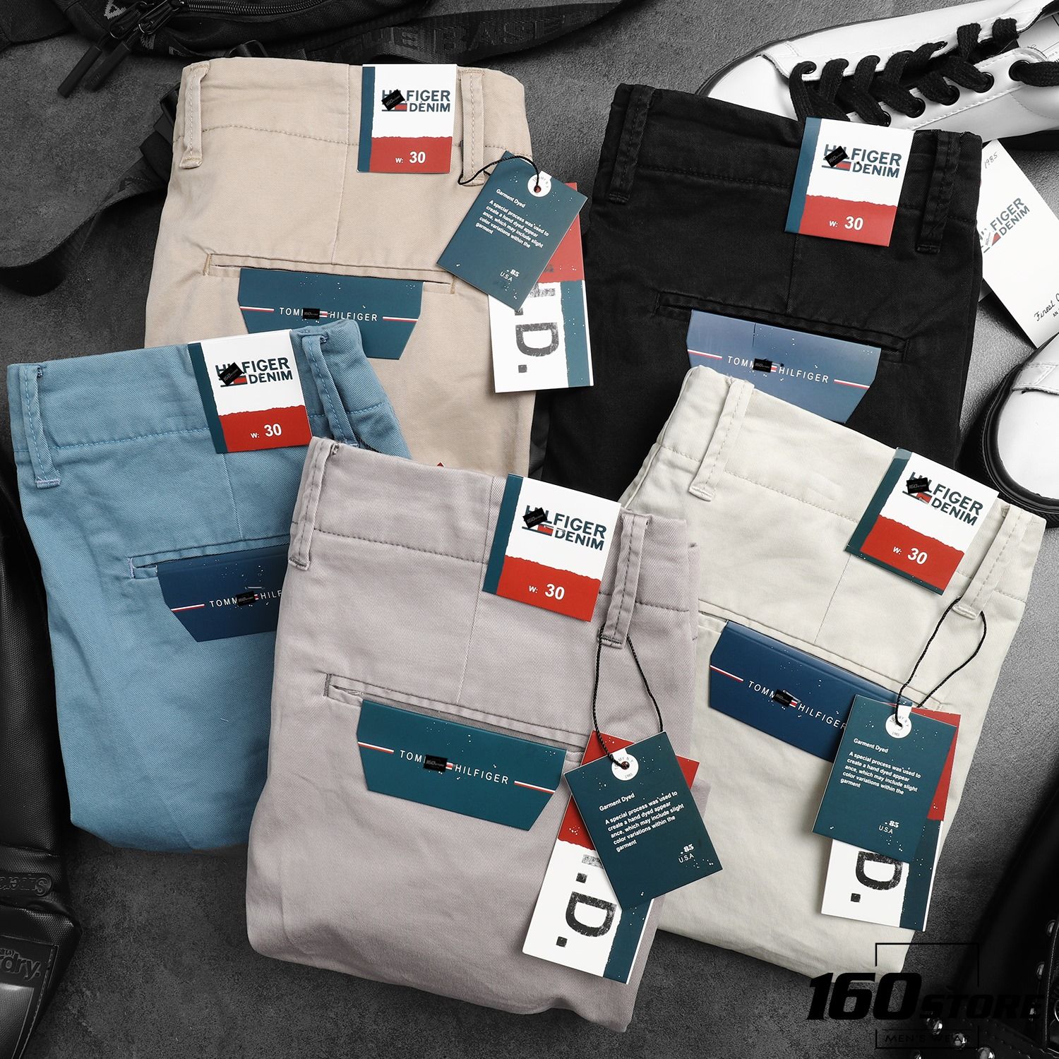 Quần short kaki T0MMY