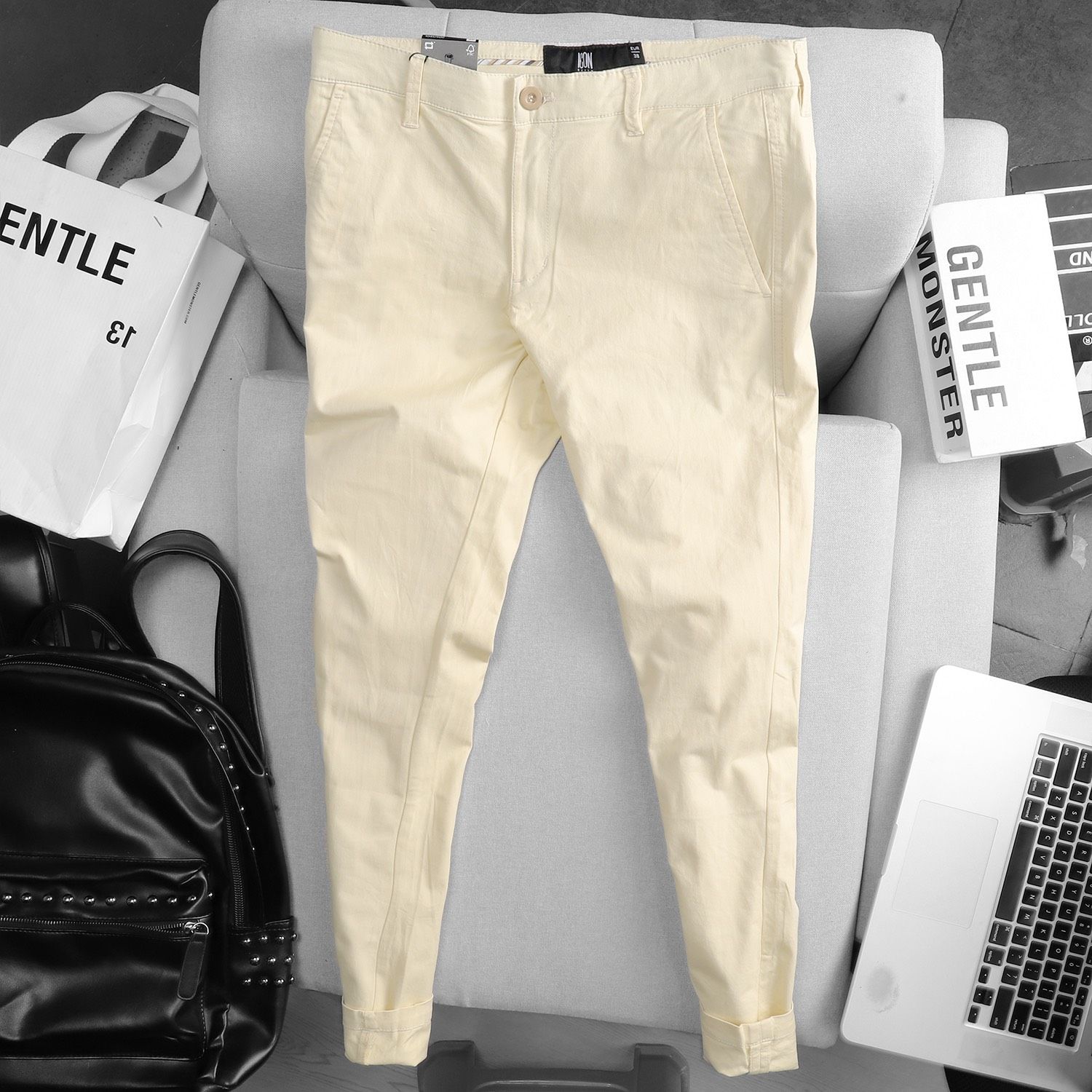 Quần kaki ICON DENIM slim ss20