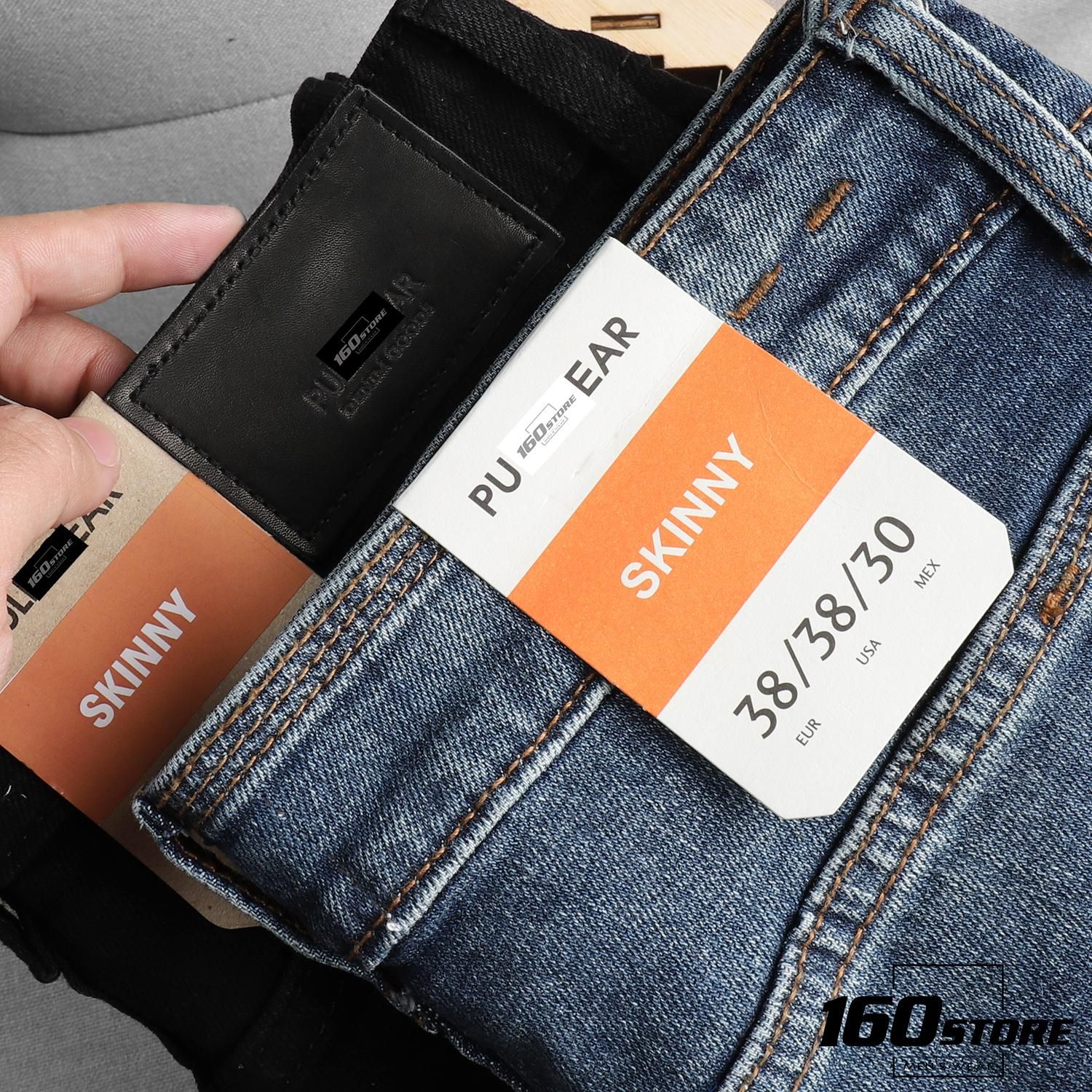 Quần jean P.B blue skinny