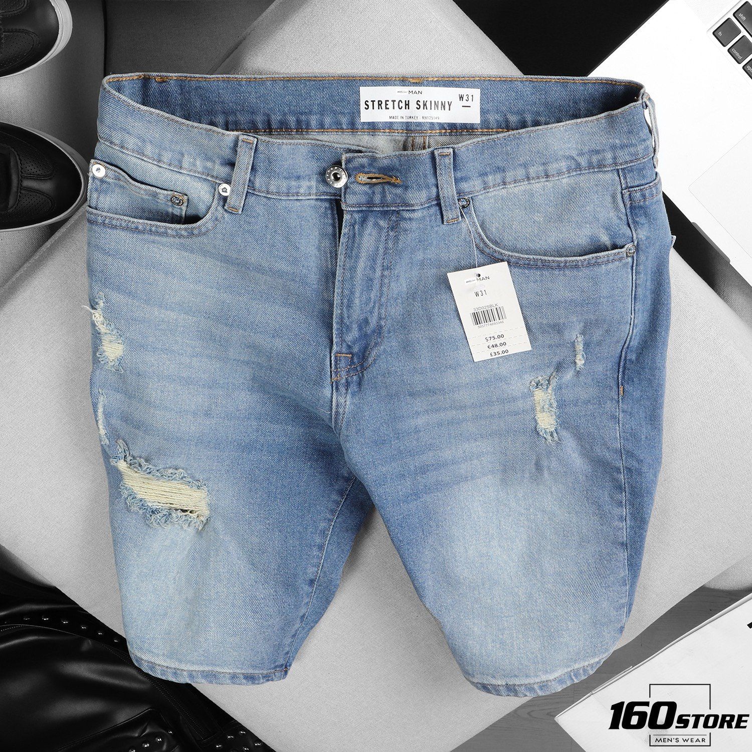 Quần Short Jean T.MAN