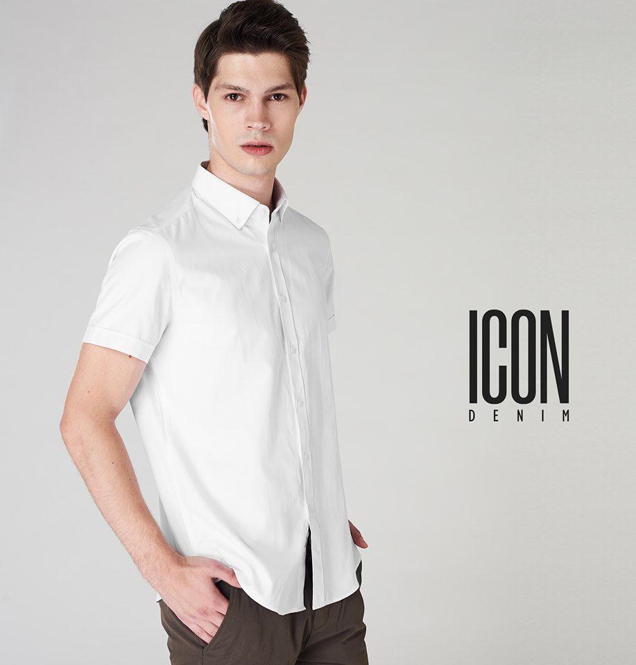 Áo Sơmi ICON DEMIN nút ve