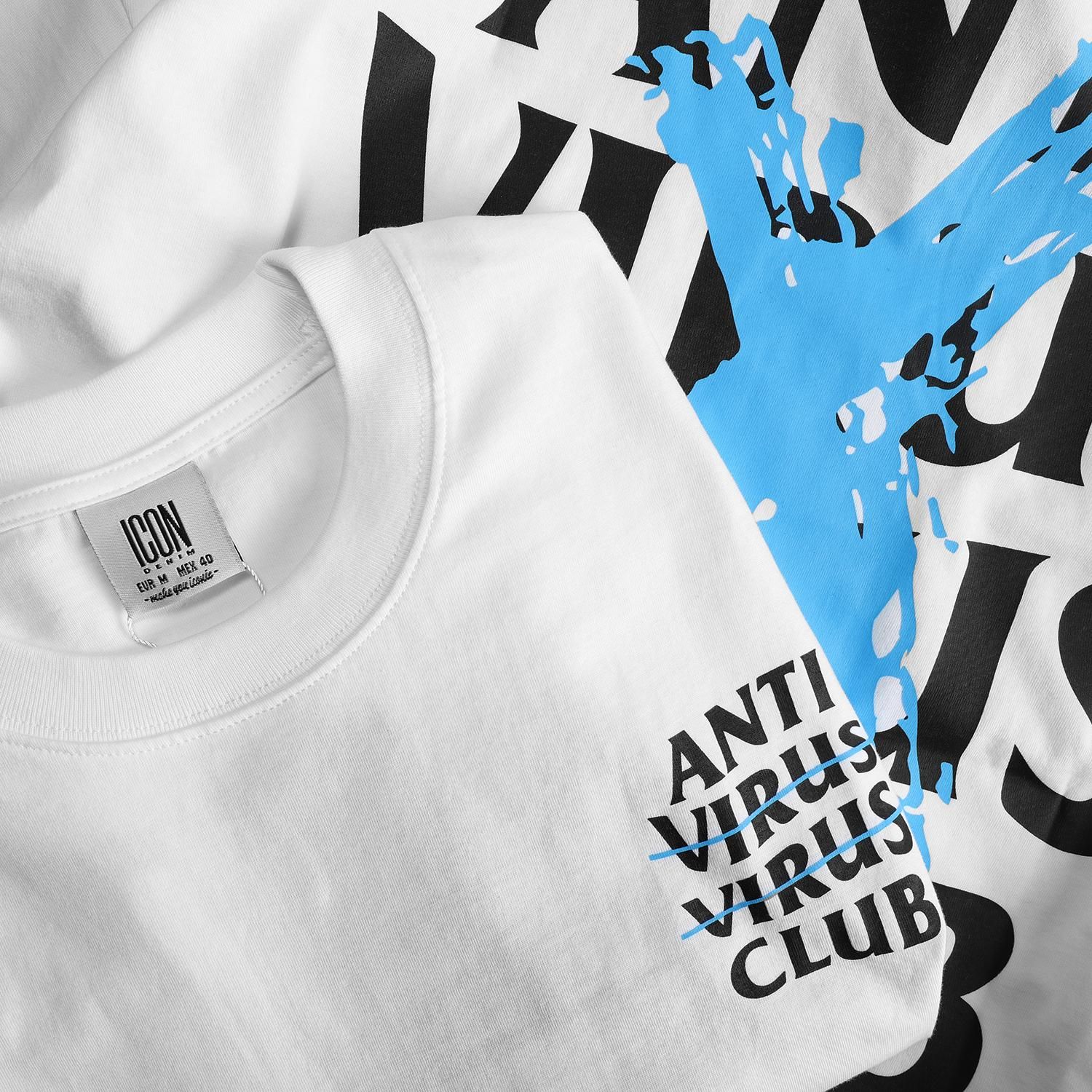 Áo thun ICON DENIM Anti Virus Club