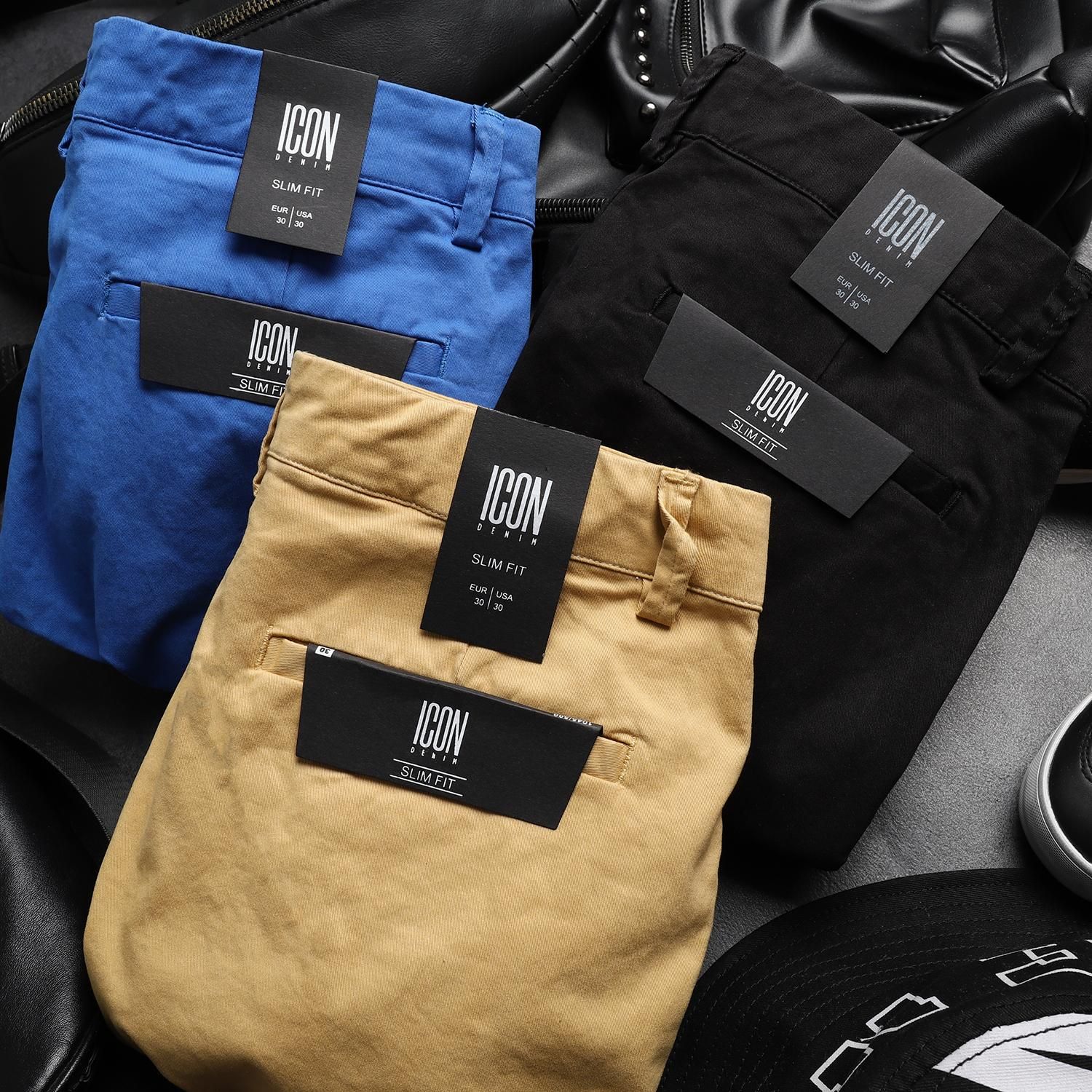 Quần short kaki ICON DENIM fw19