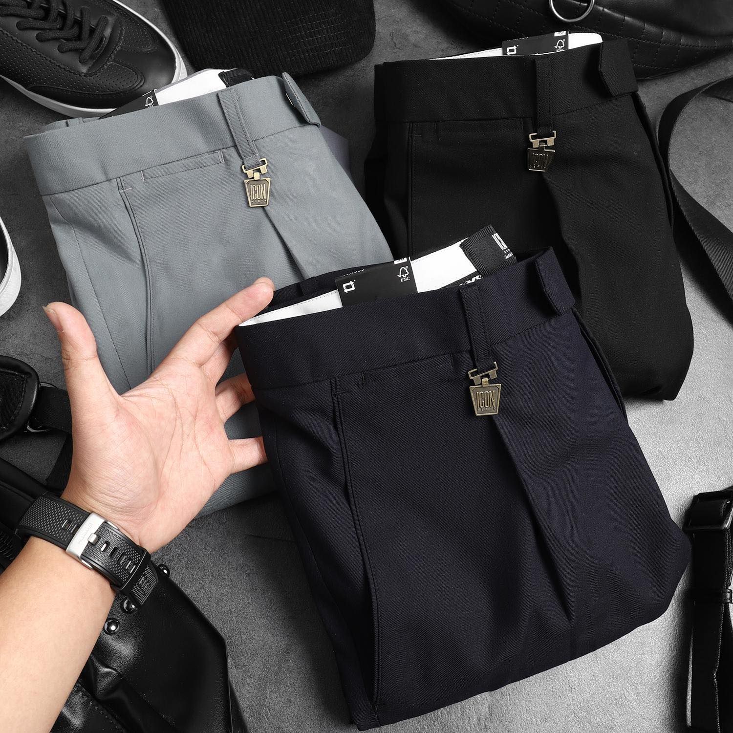 Quần tây ICON DENIM fw19