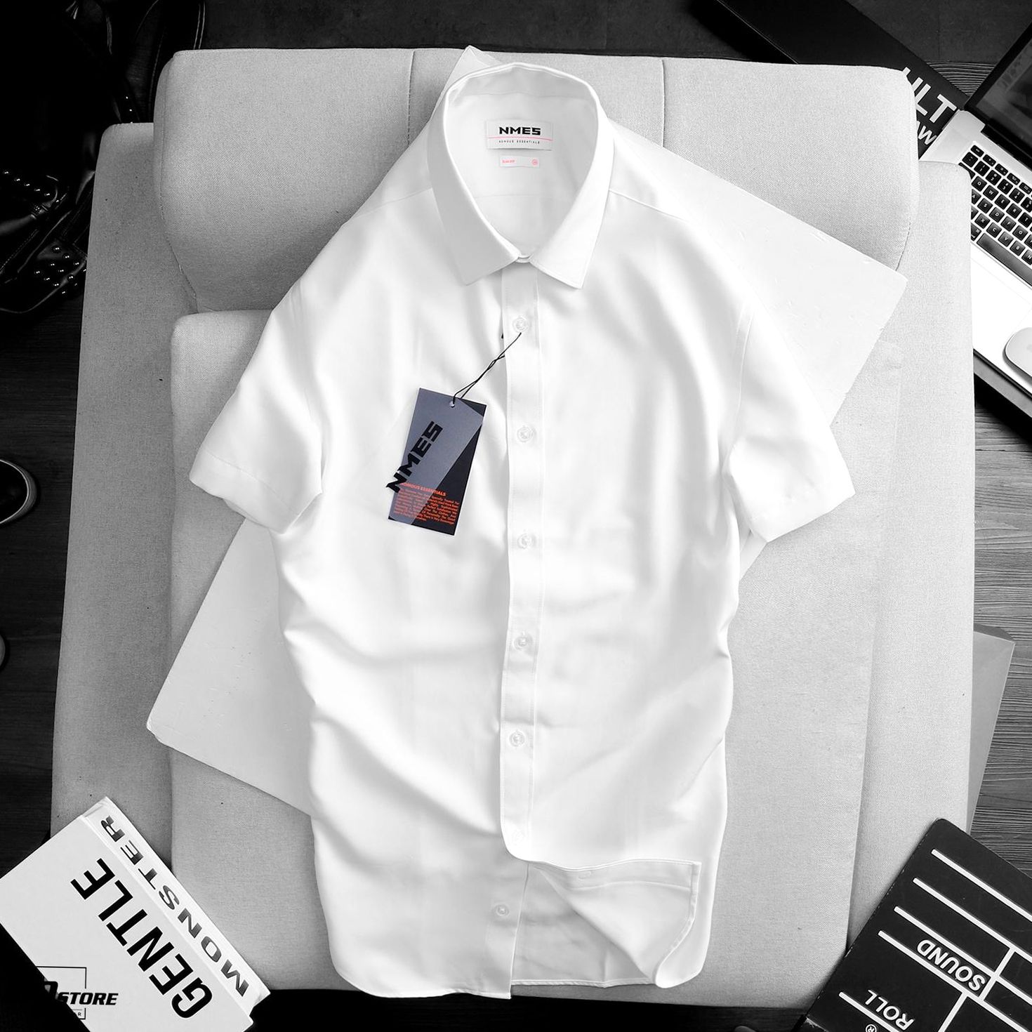 Sơmi tay ngắn Nomous Essentials slim