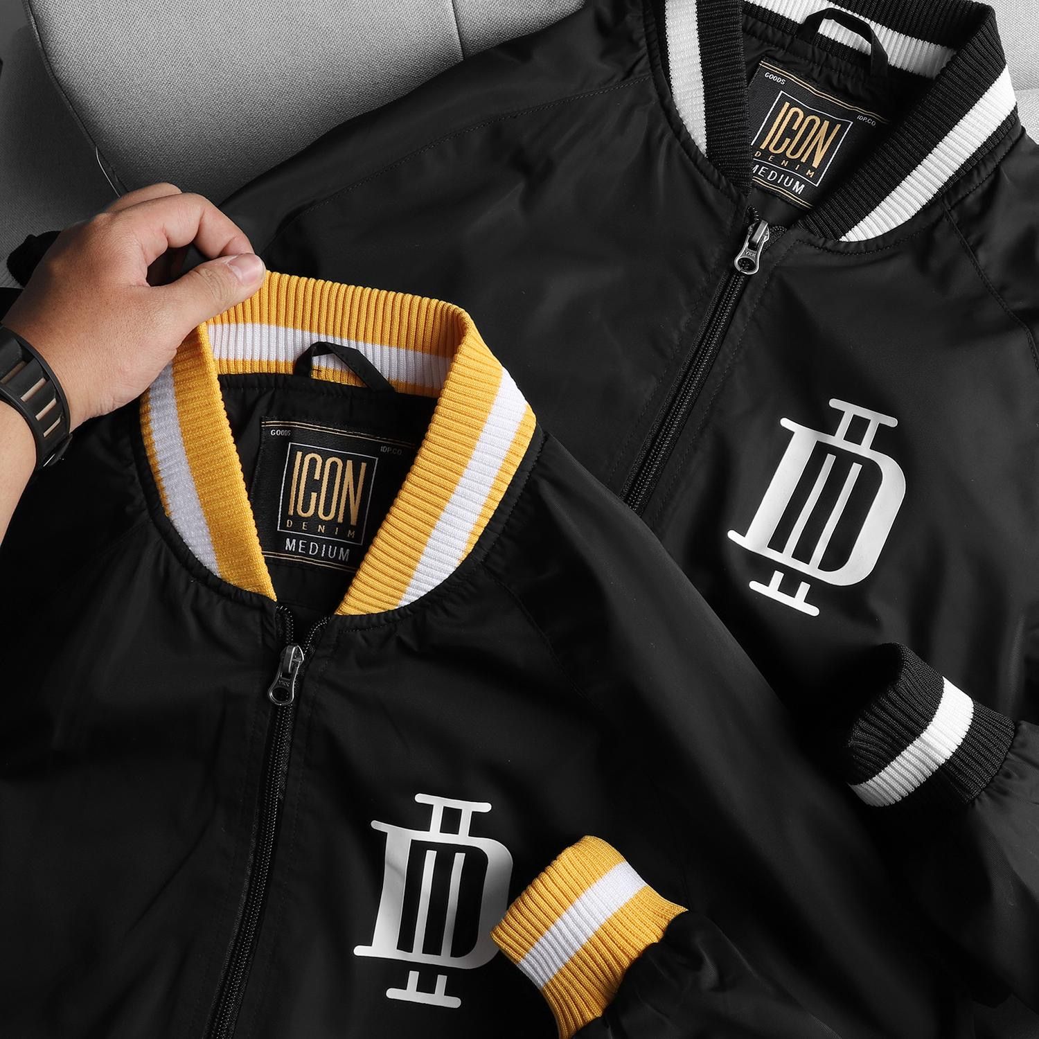 Áo khoác ICON DENIM bomber ss20