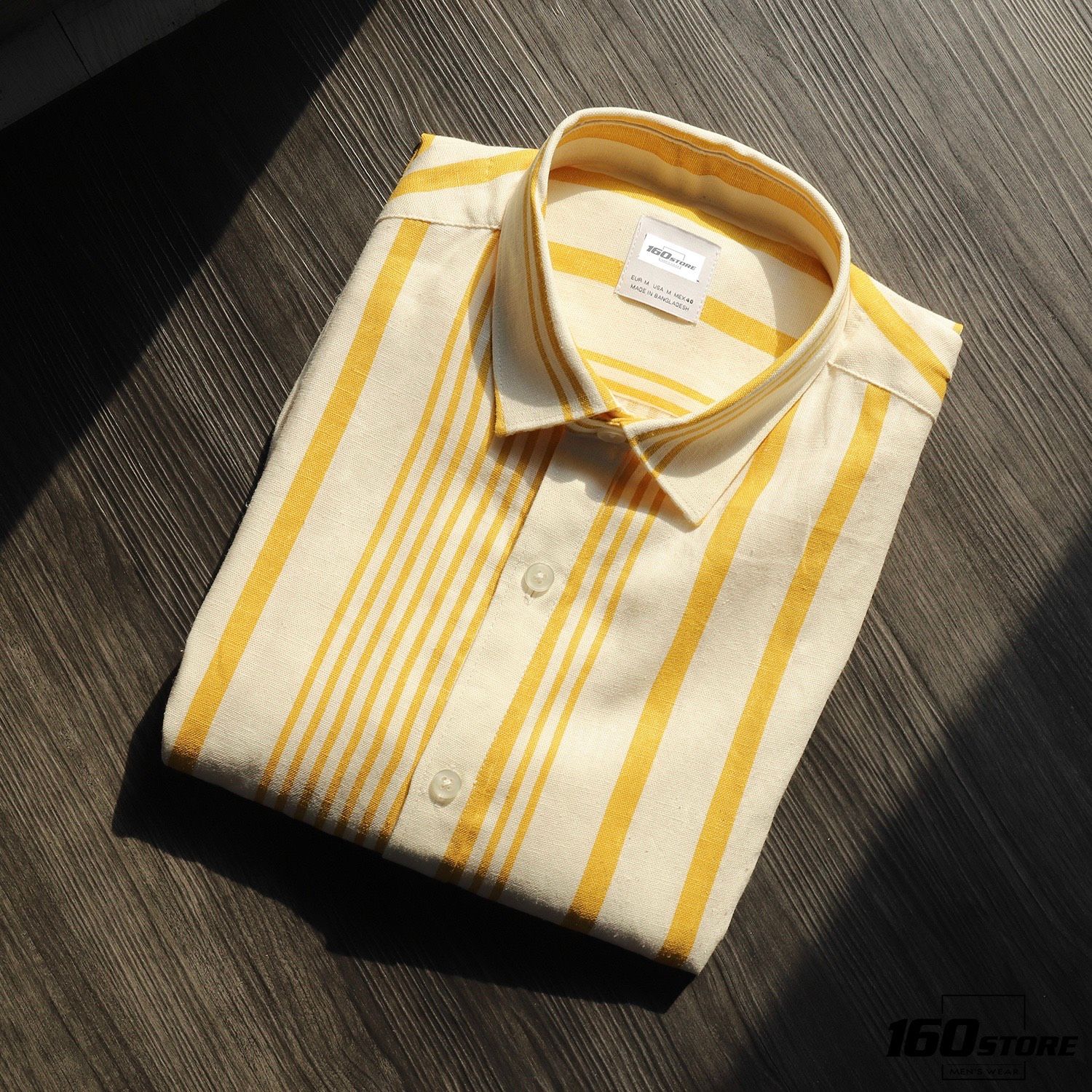 Áo sơmi tay ngắn ZRA linen