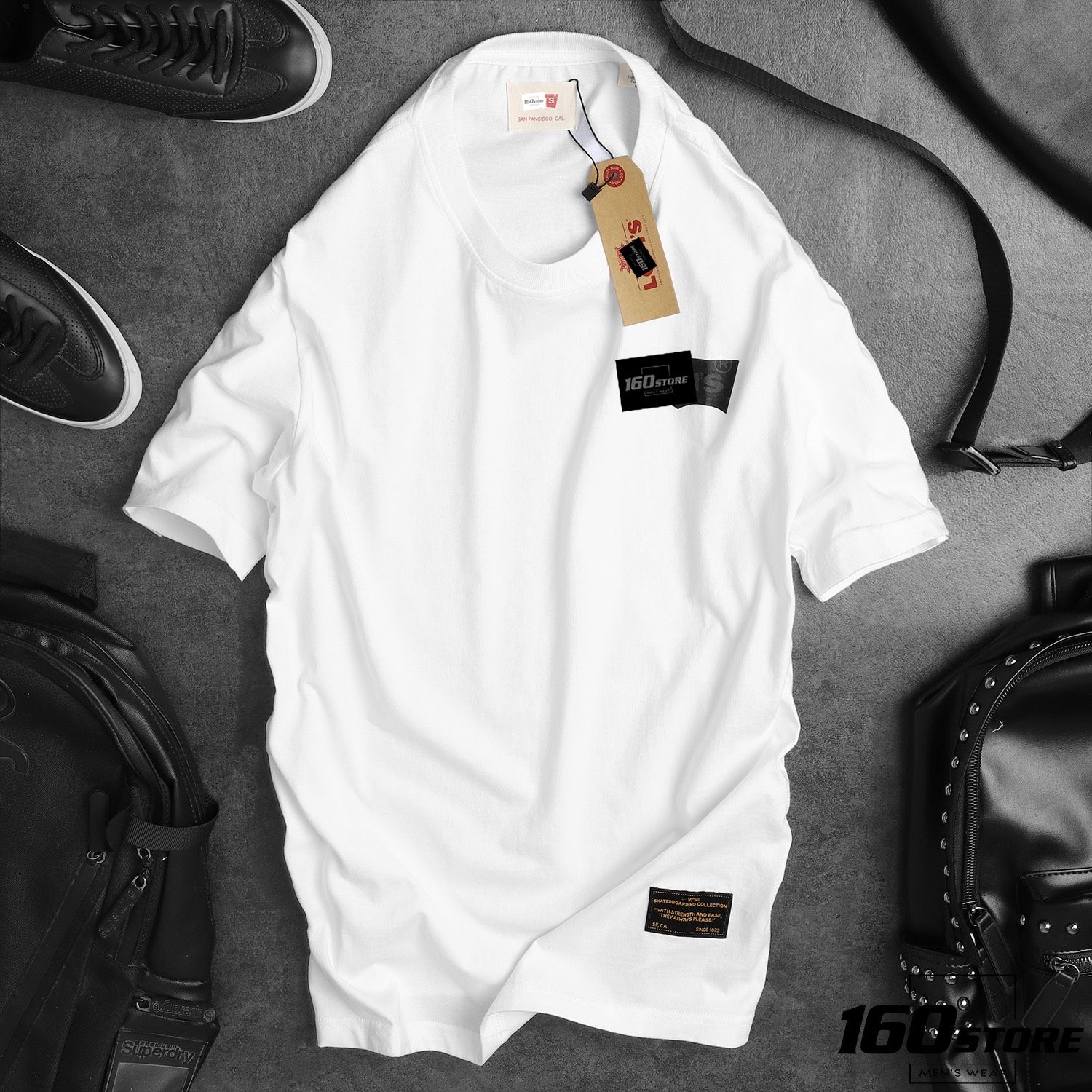 Áo thun LVIS logo ss19