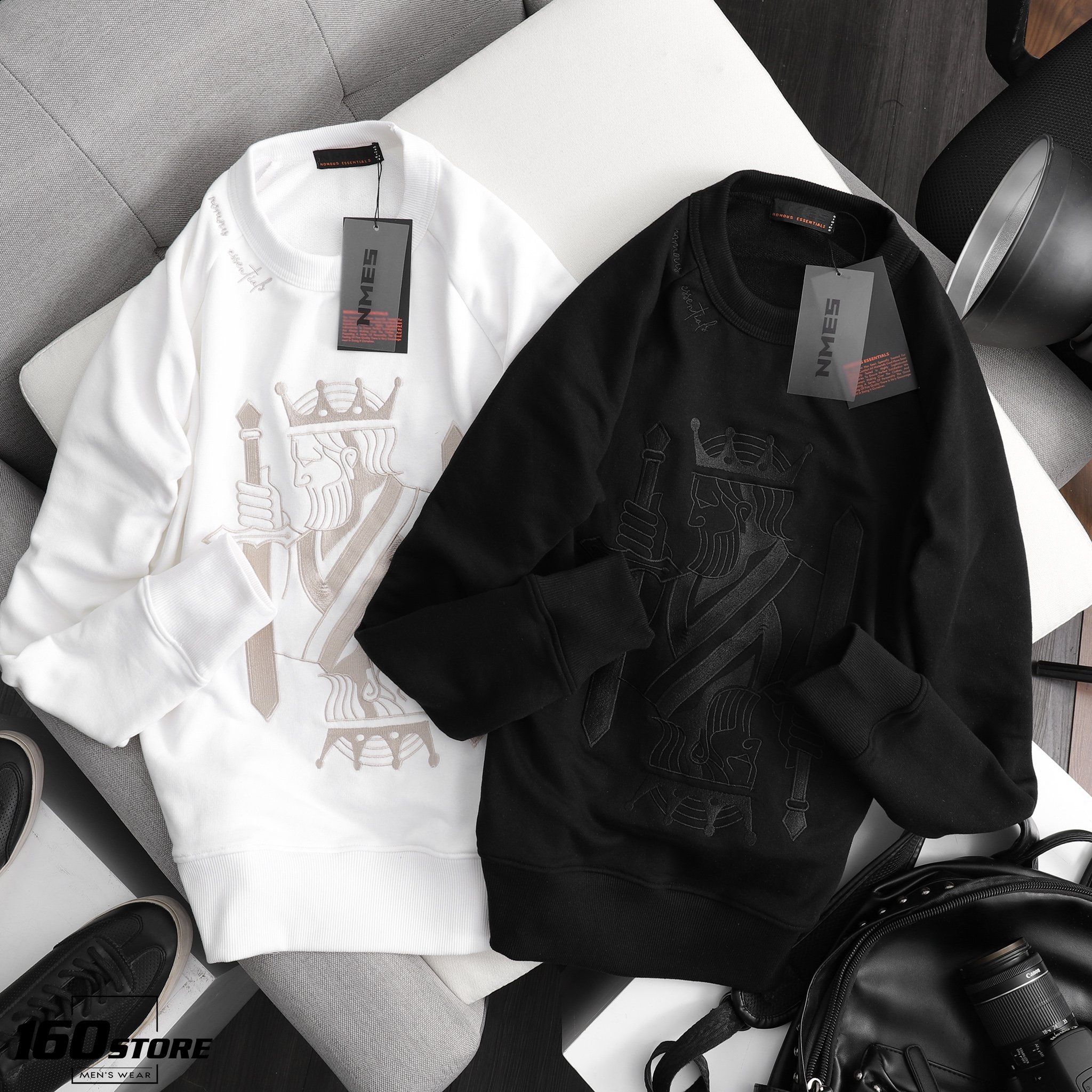 Áo nỉ (sweatshirt) NOMOUS ESSENTIALS embroidery