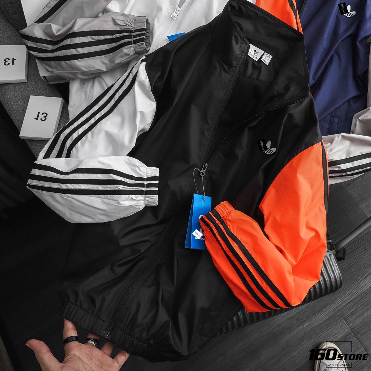ÁO KHOÁC ORIGINALS TREFOIL 3-STRIPE