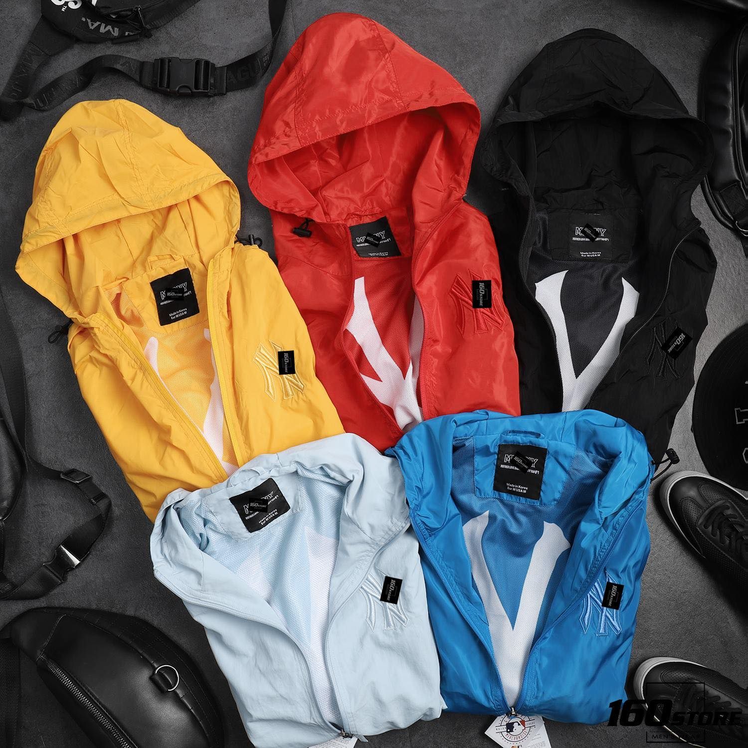 Áo khoác M.L.B hooded