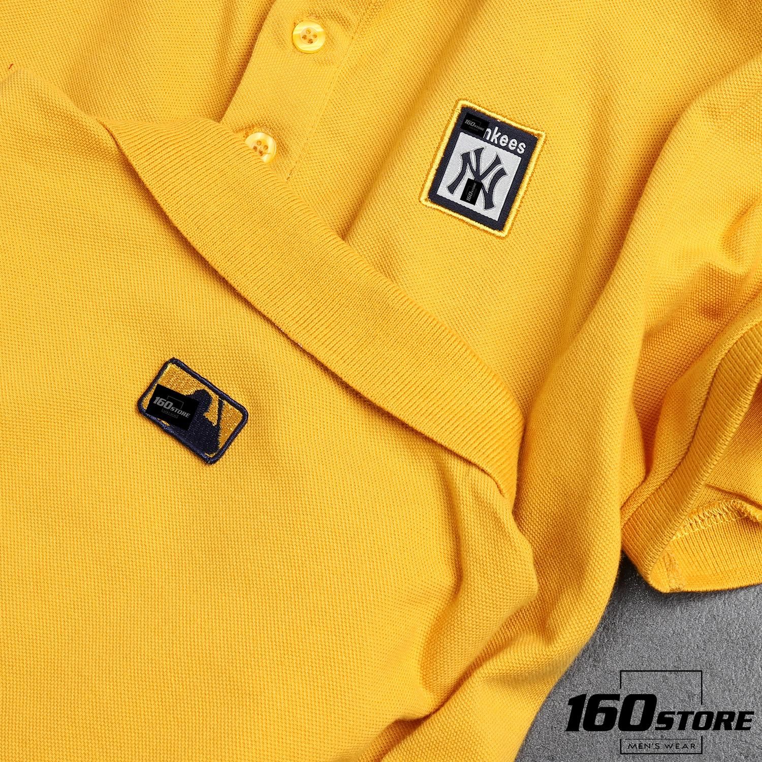 Áo polo M.L.B N.Y mini logo