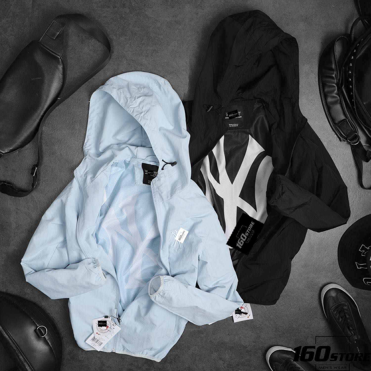 Áo khoác M.L.B hooded