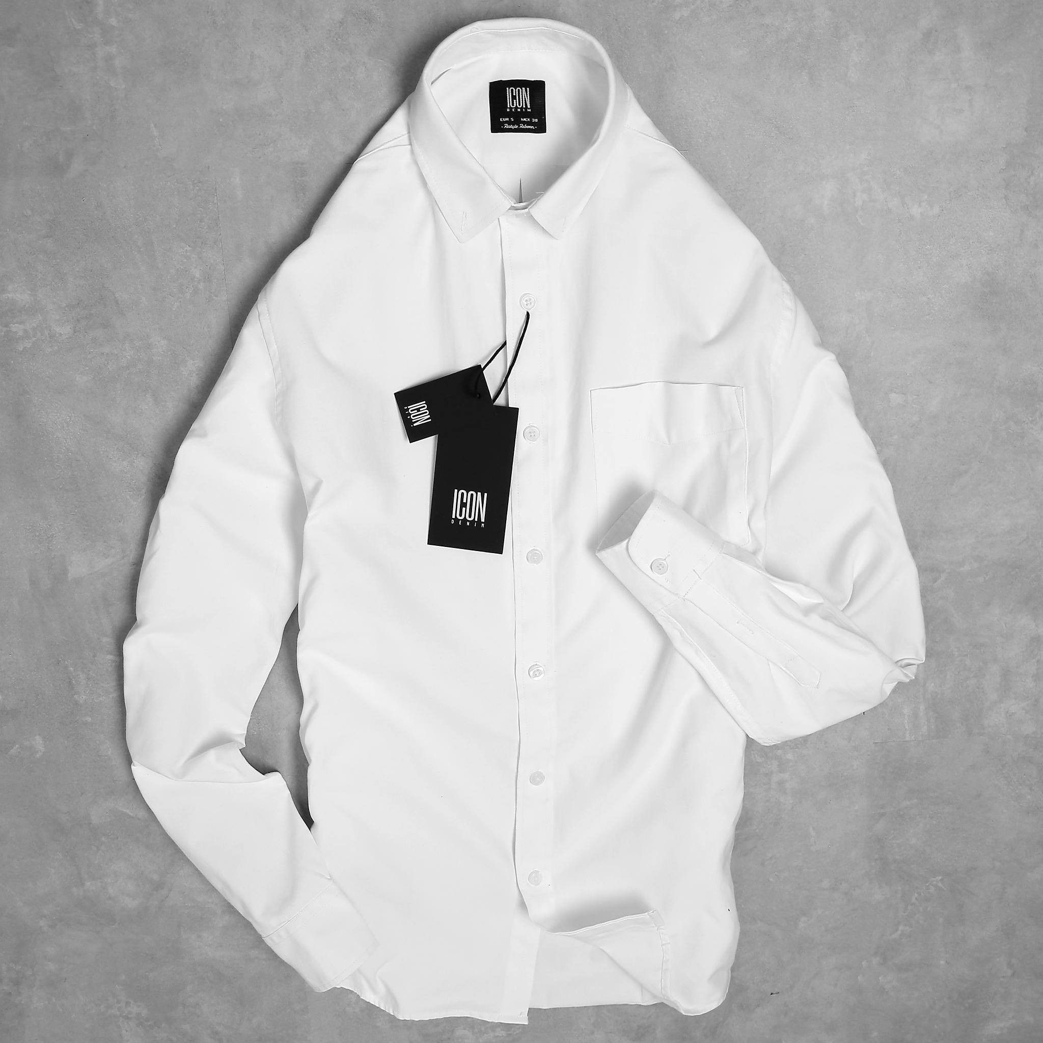Áo sơmi ICON DENIM Oxford w Signature