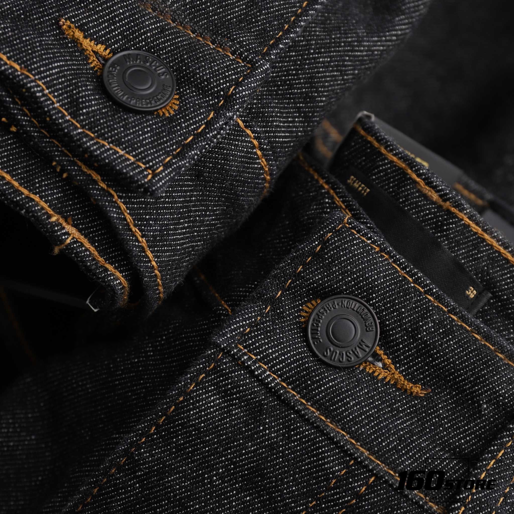 Quần jeans MASCUS Indigo slim
