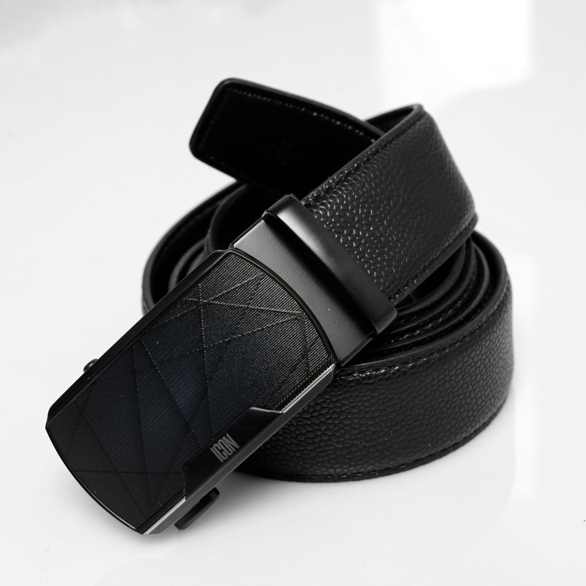 Thắt lưng ICON DENIM Black Granite