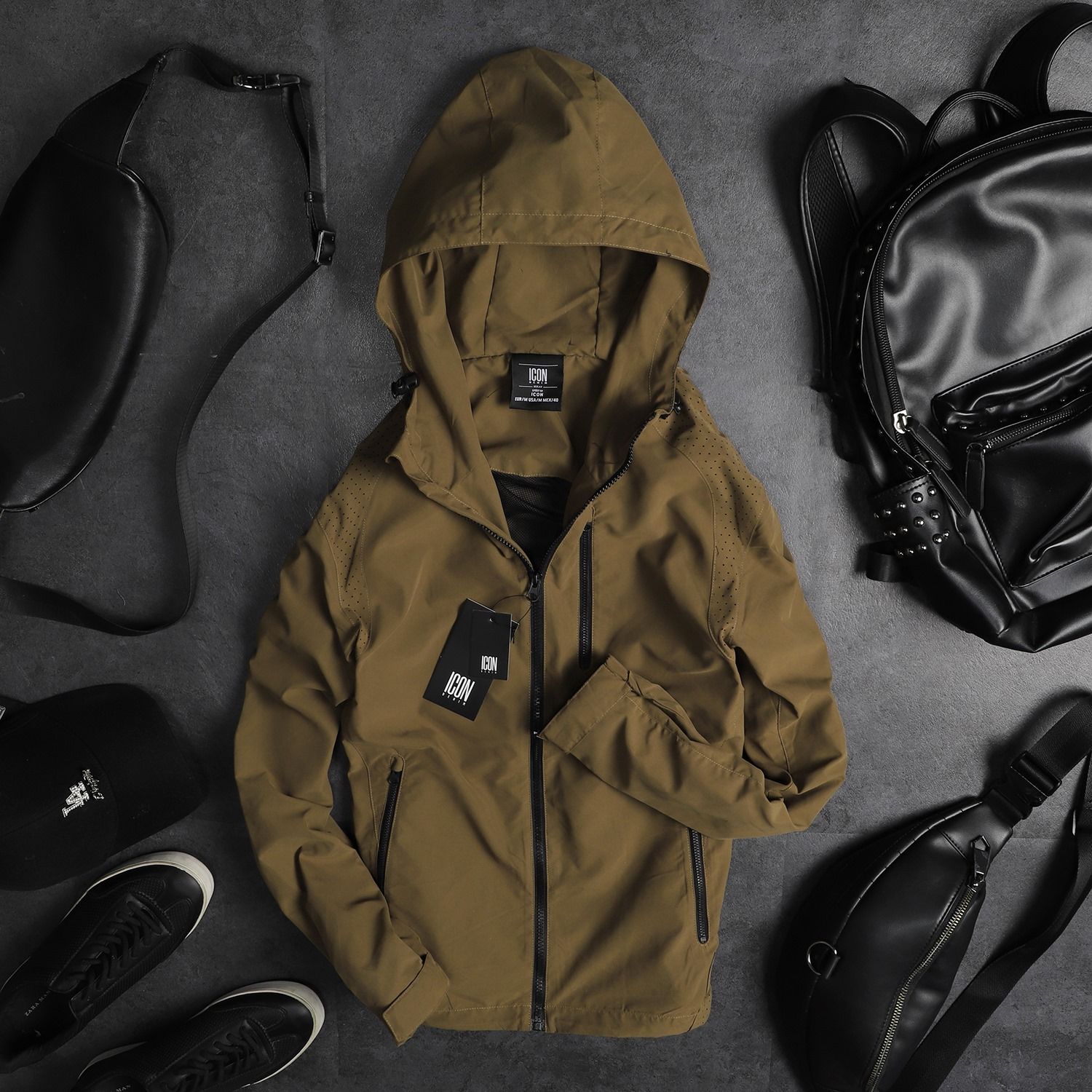 Áo khoác ICON DENIM Windrunner