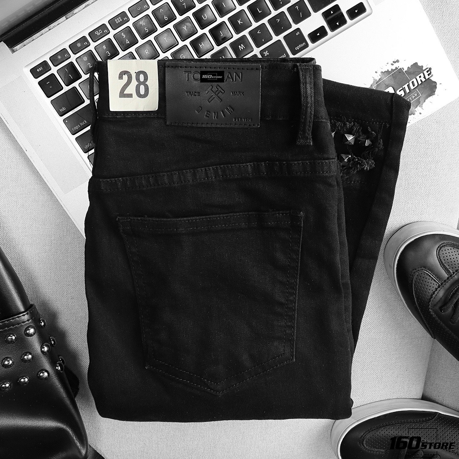 Quần Jean T.M / Skinny đính hạt