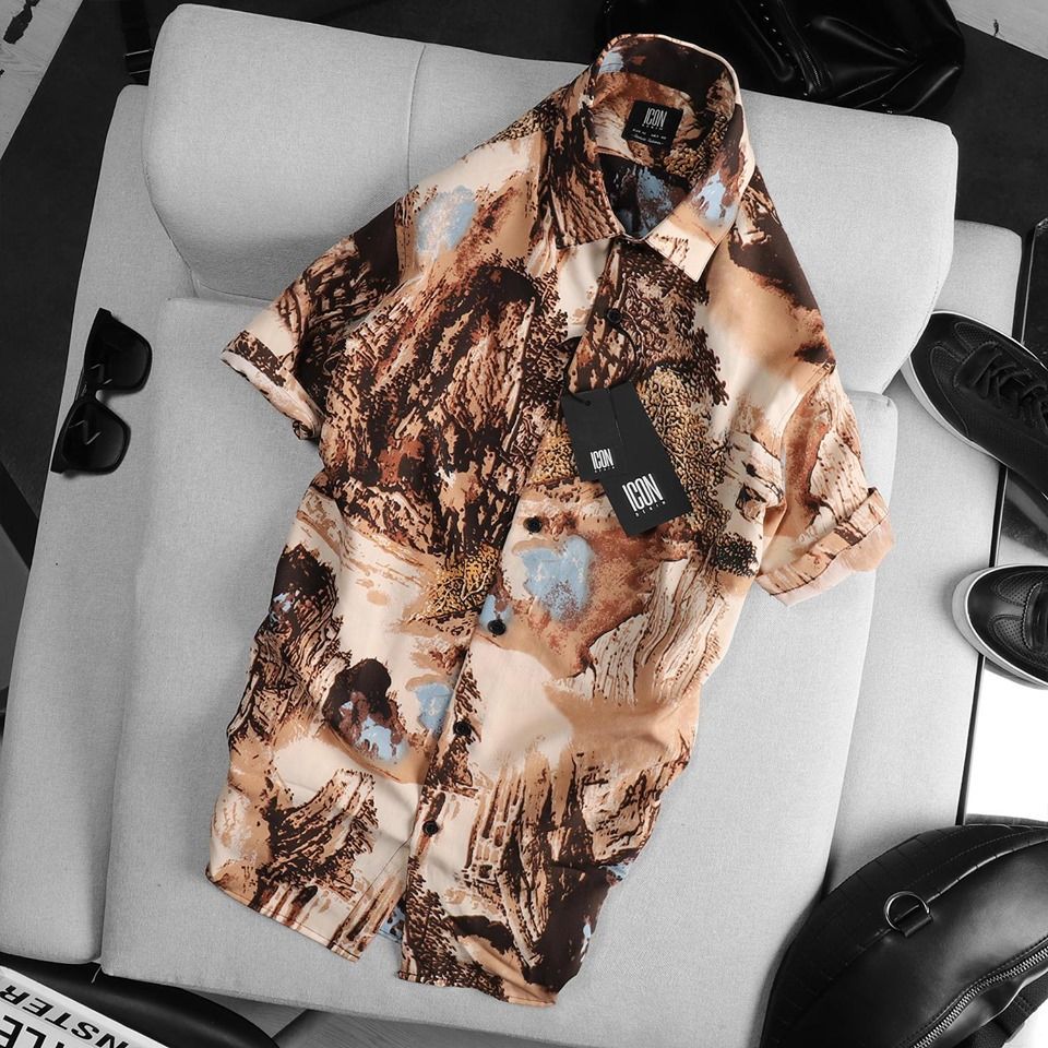 Áo sơmi ICON Printed short-sleeve shirt