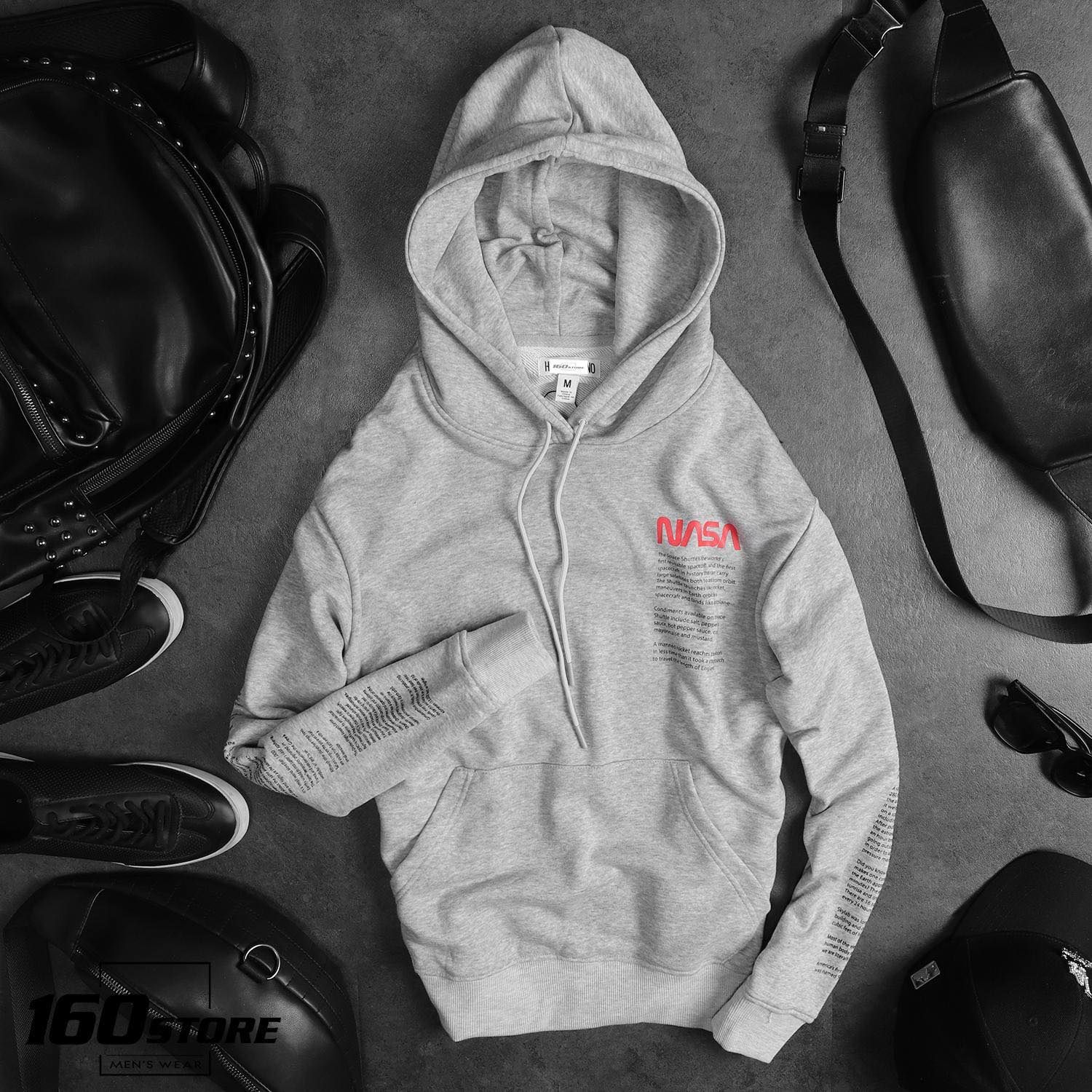 ÁO HOODIE H.M x NASA