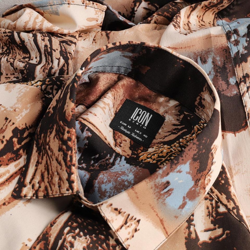 Áo sơmi ICON Printed short-sleeve shirt