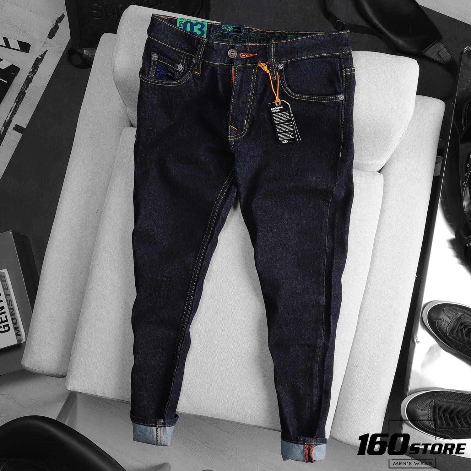 QUẦN JEAN S.D BLUE INDIGO SLIM