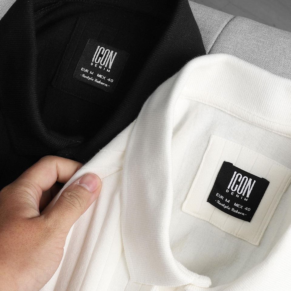 Áo polo ICON DENIM basic wooled