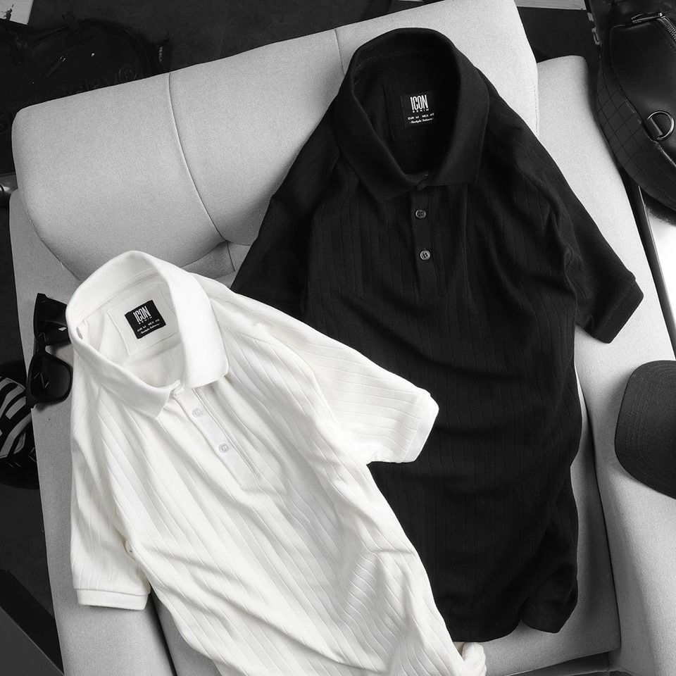 Áo polo ICON DENIM basic wooled