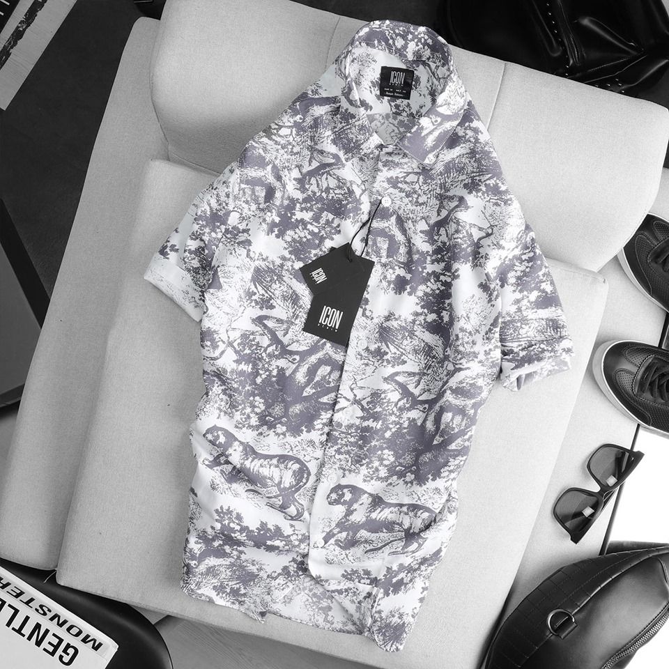 Áo sơmi ICON Printed short-sleeve shirt