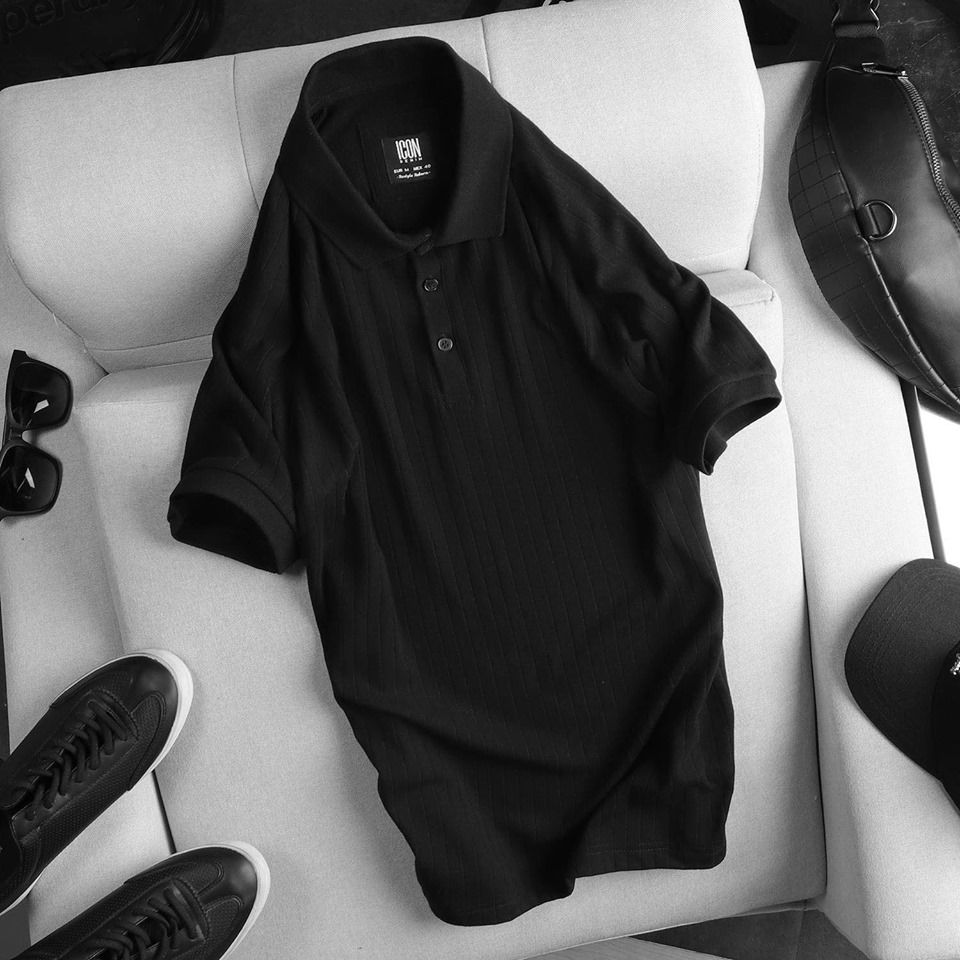 Áo polo ICON DENIM basic wooled