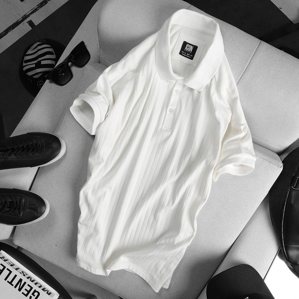 Áo polo ICON DENIM basic wooled