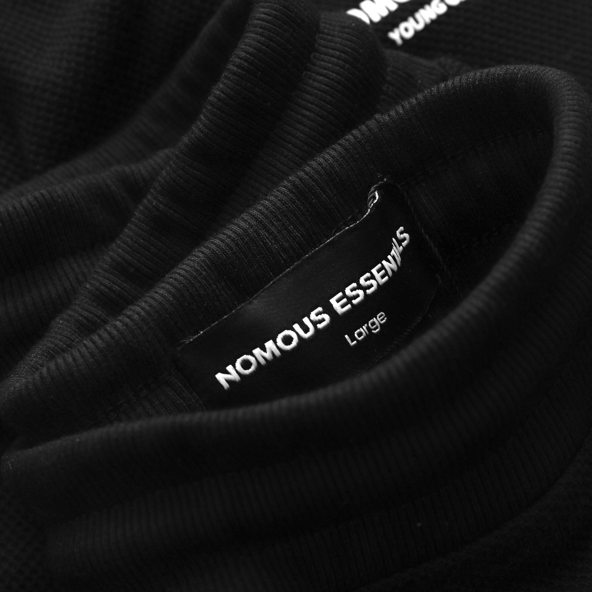 Quần Short NOMOUS ESSENTIALS Pique Black
