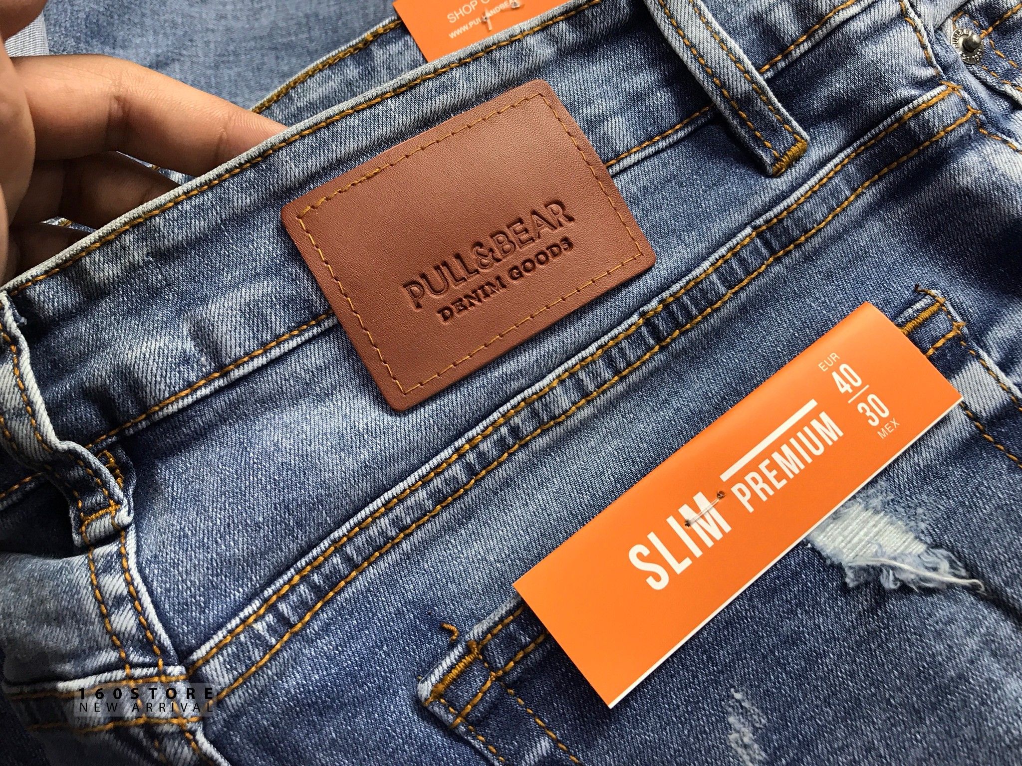P.B Ripped Slim Jeans