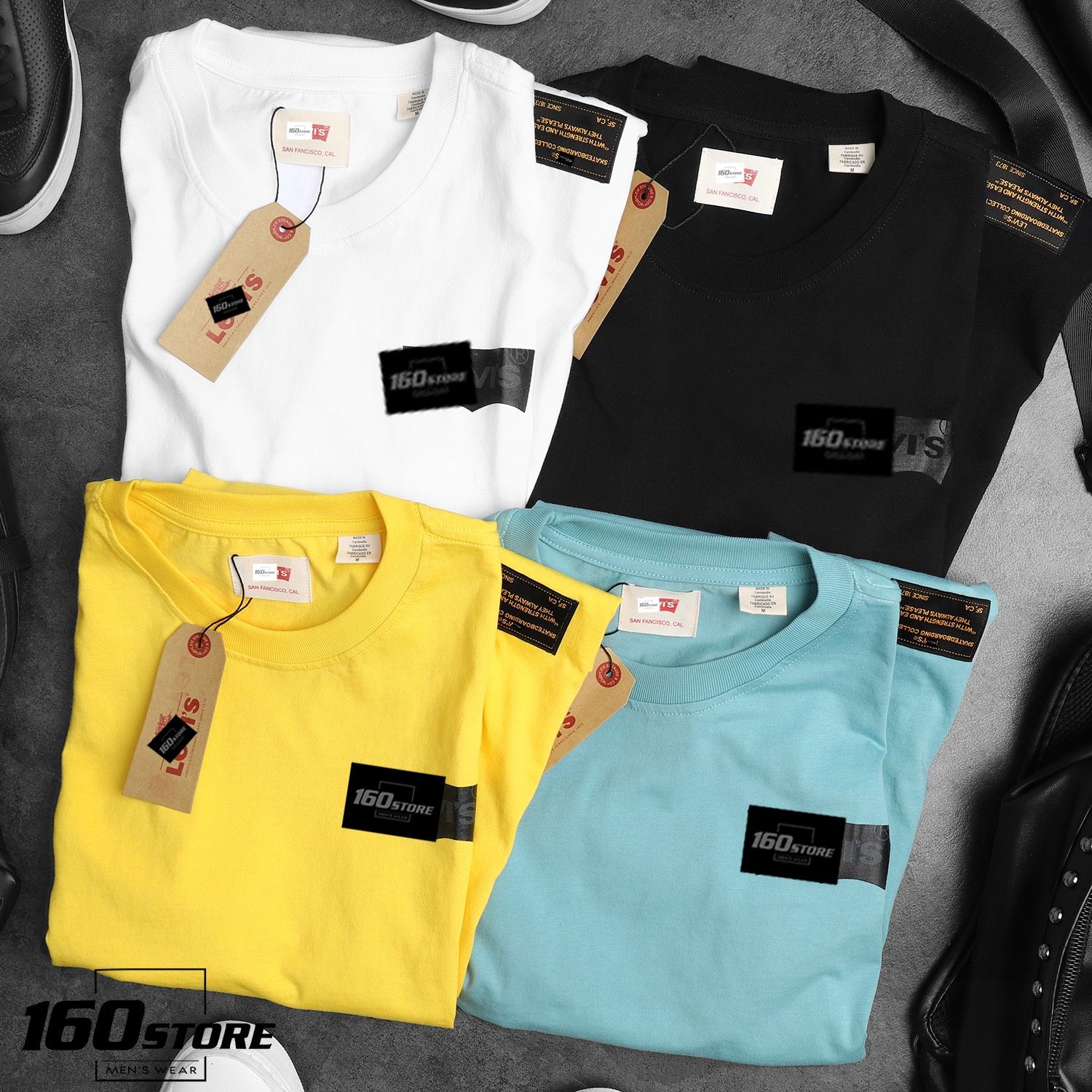 Áo thun LVIS logo ss19