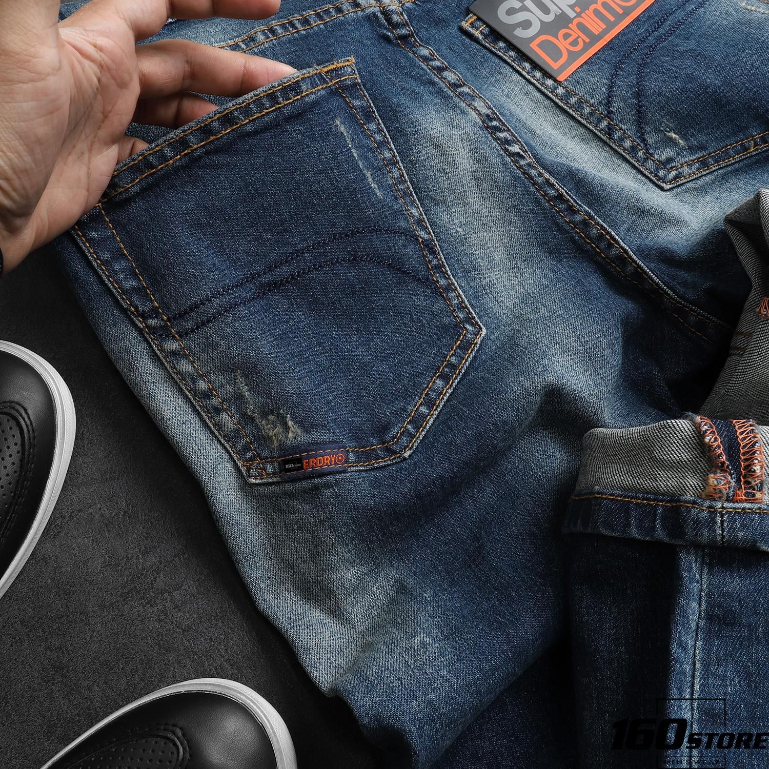 QUẦN JEAN S.D SKINNY RIPPED