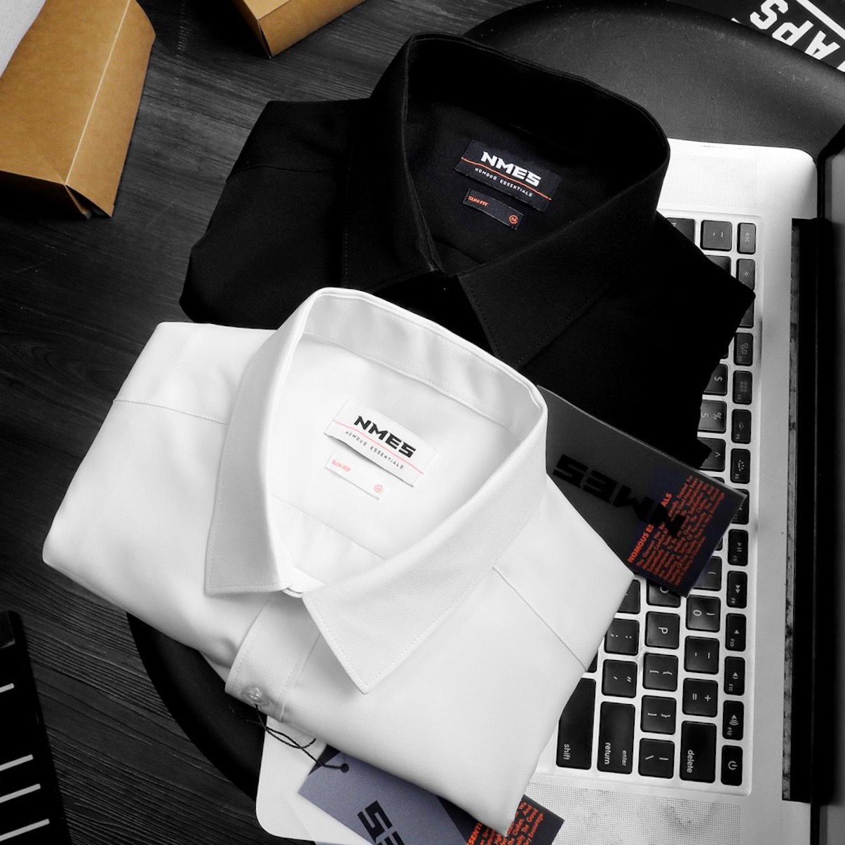 Sơmi tay ngắn Nomous Essentials slim