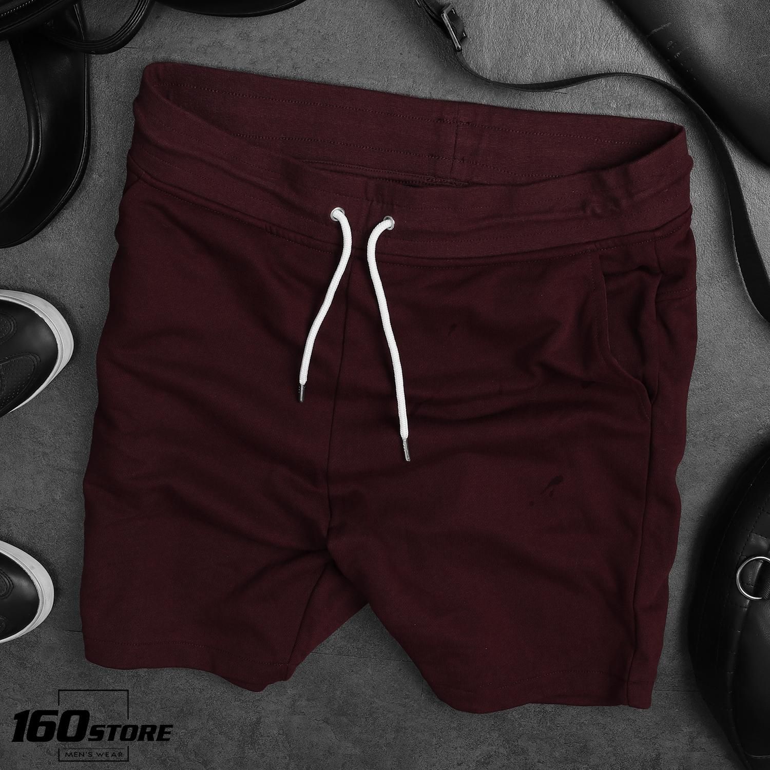 Quần short nỉ H.M red