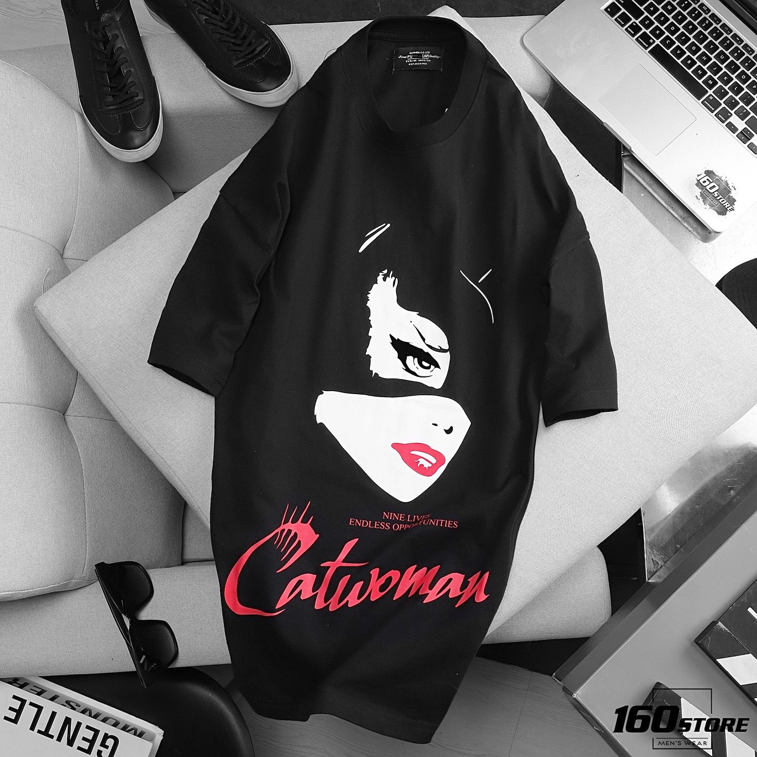 Áo thun P.B Catwoman