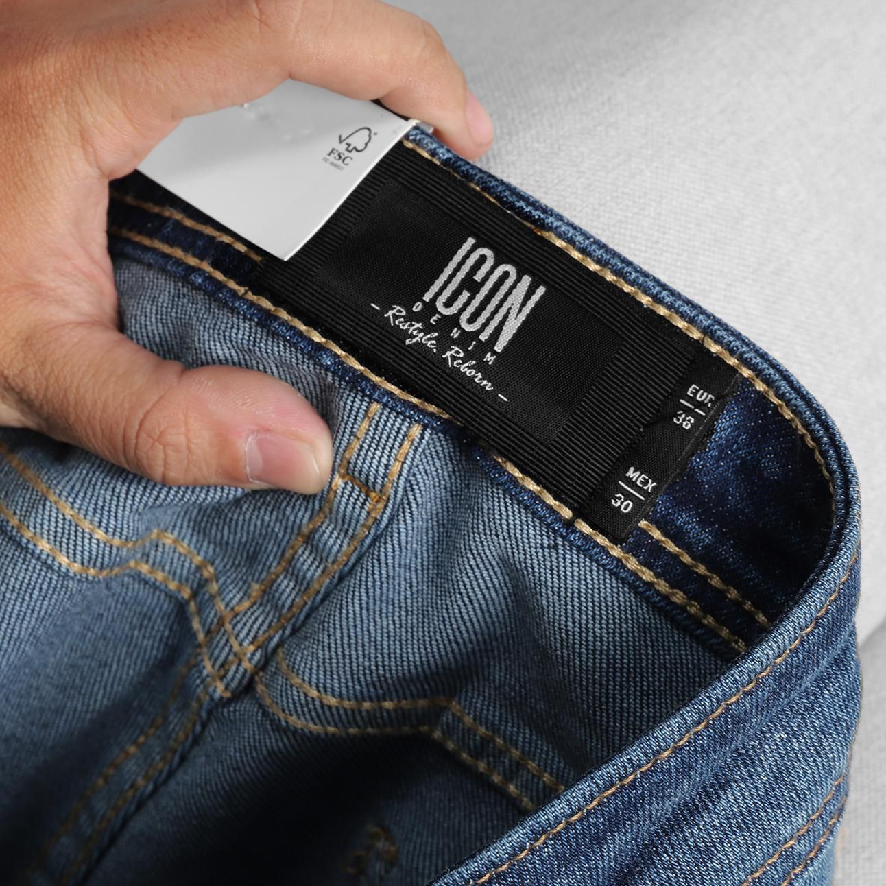 Quần jean ICON DENIM skinny