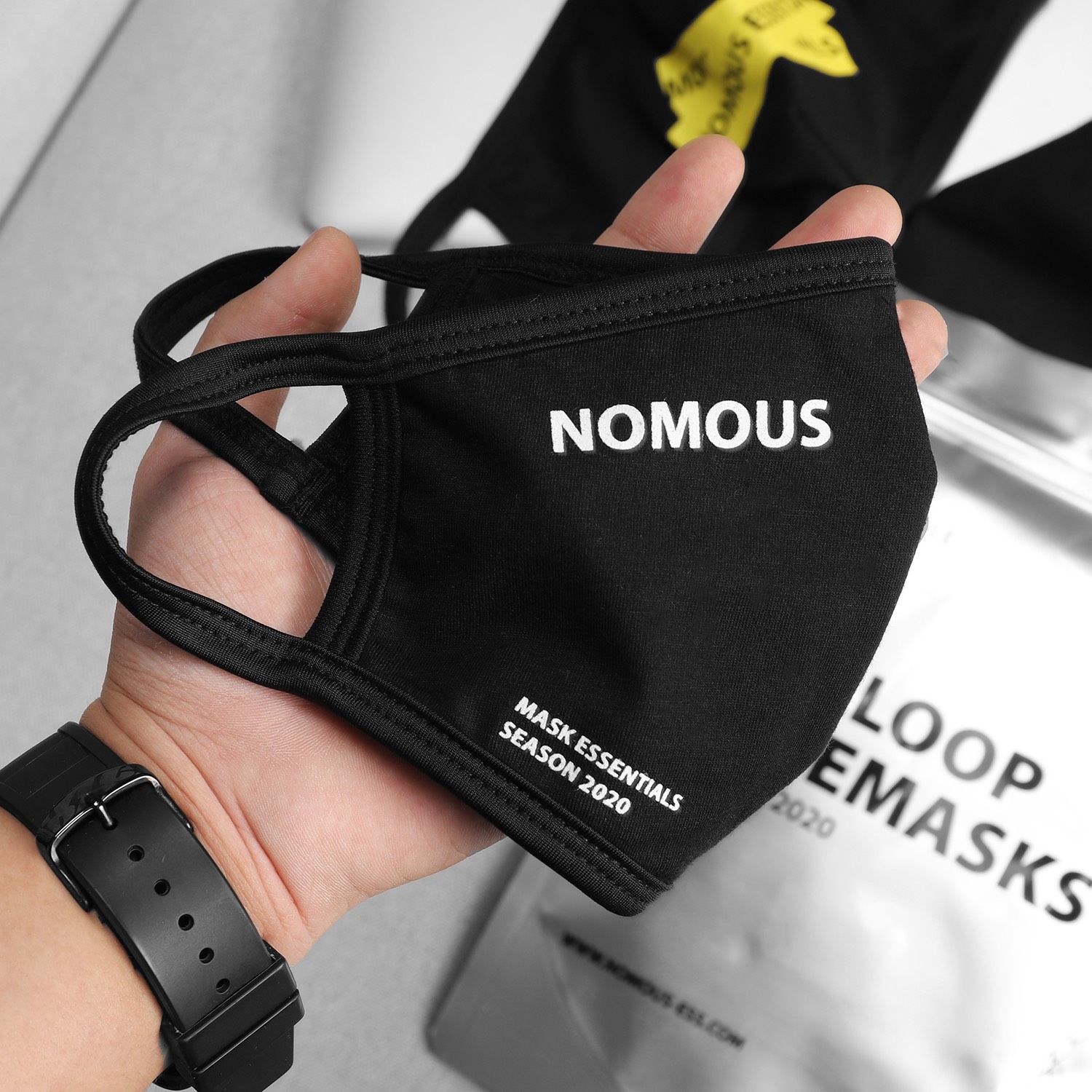 Khẩu trang NOMOUS ESSENTIALS (set 3c)