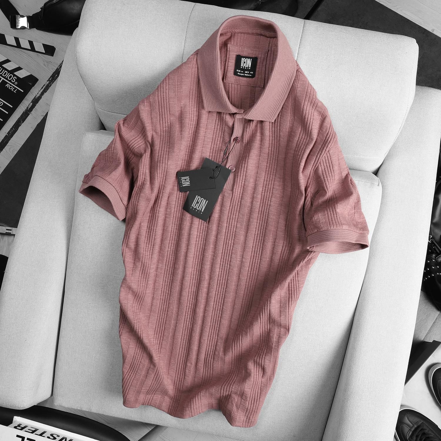 Áo polo ICON DENIM basic wooled