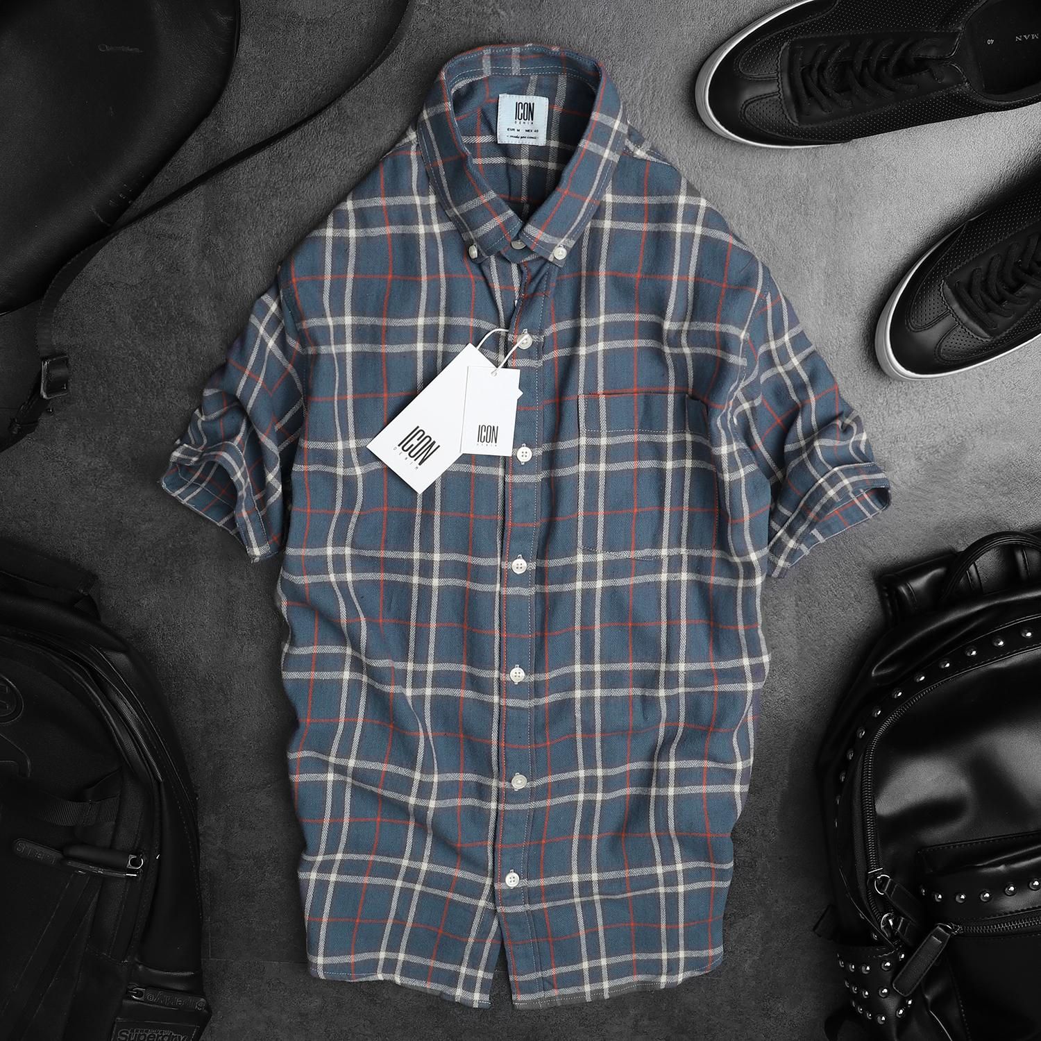 Áo sơmi ICON DENIM flannel (TN) v1