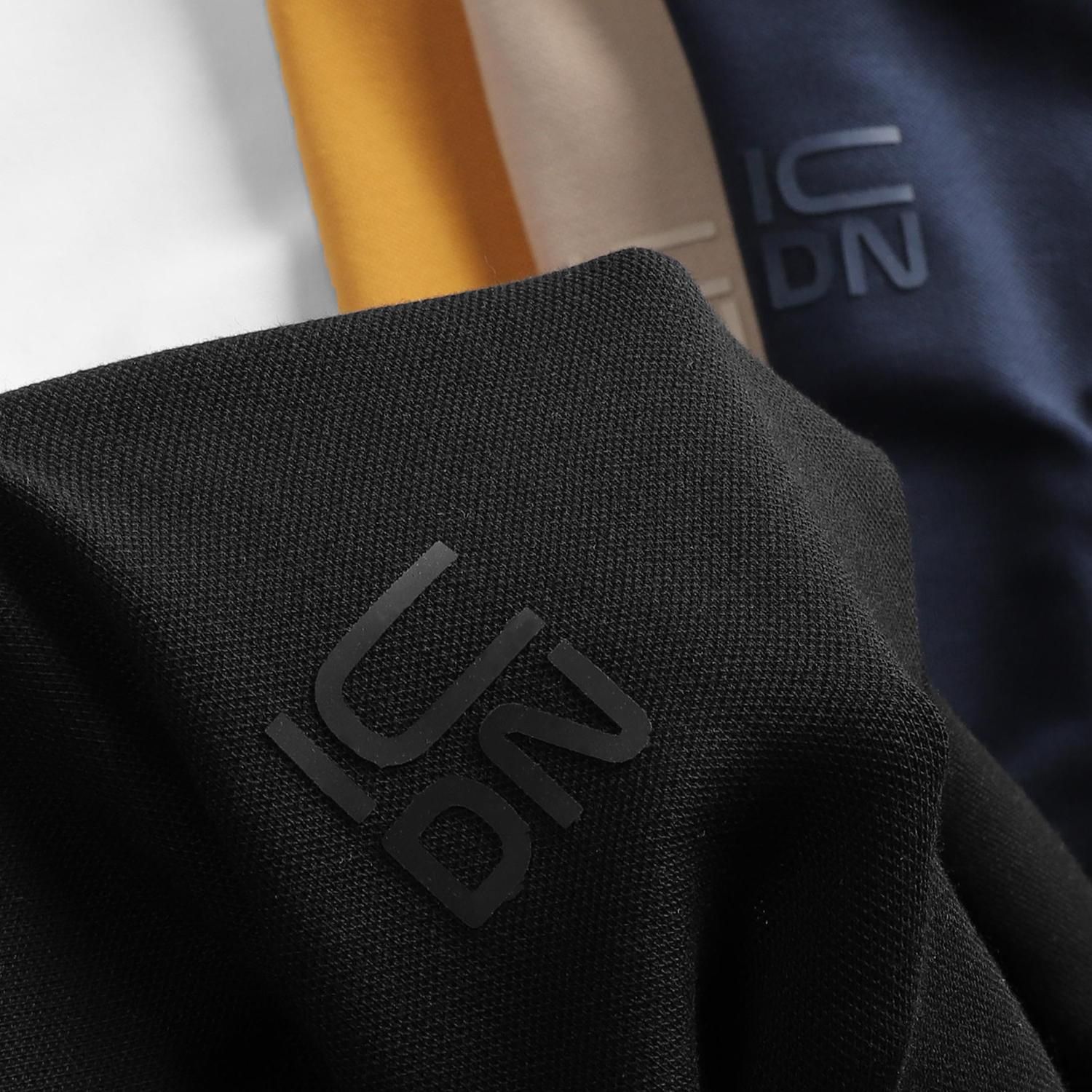 Áo polo ICON DENIM w logo