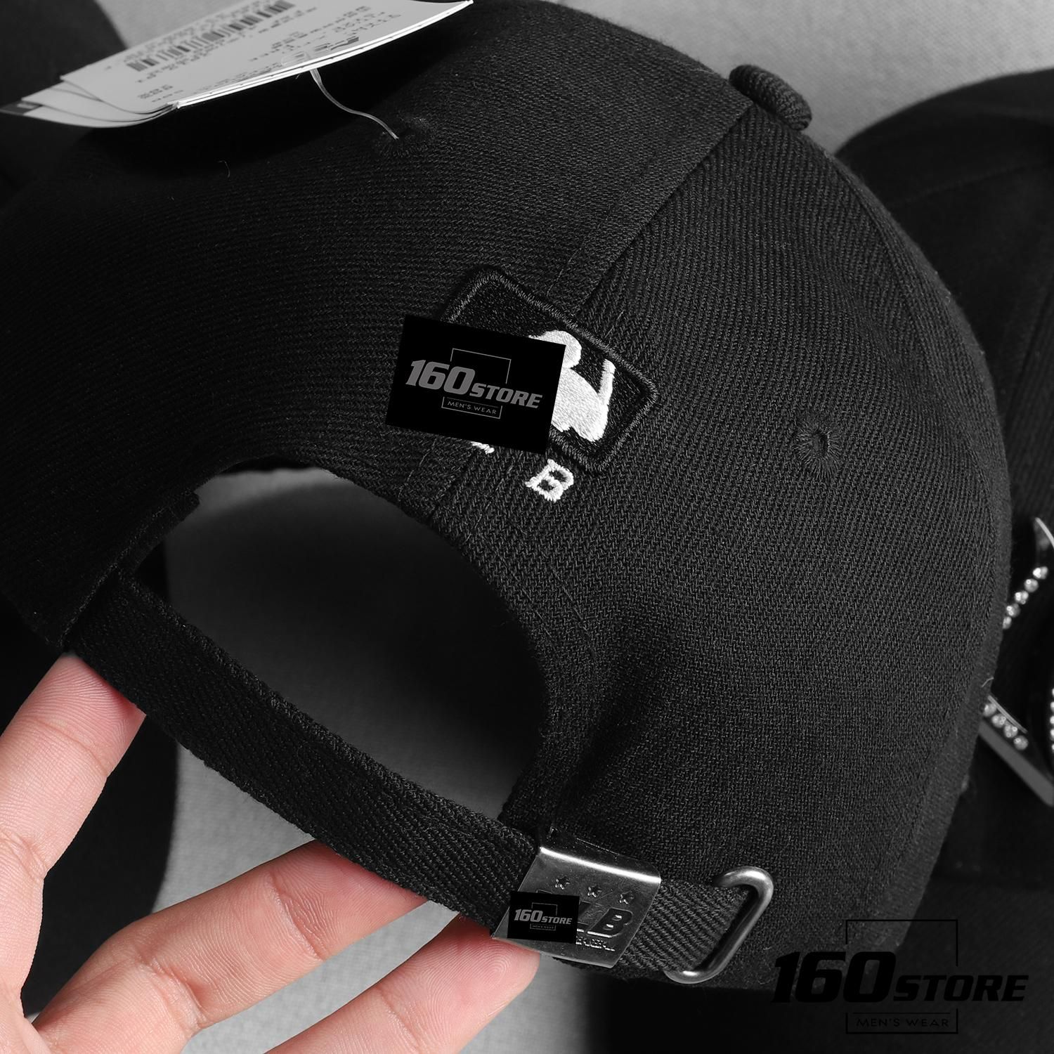 Nón M.L.B black logo N.Y