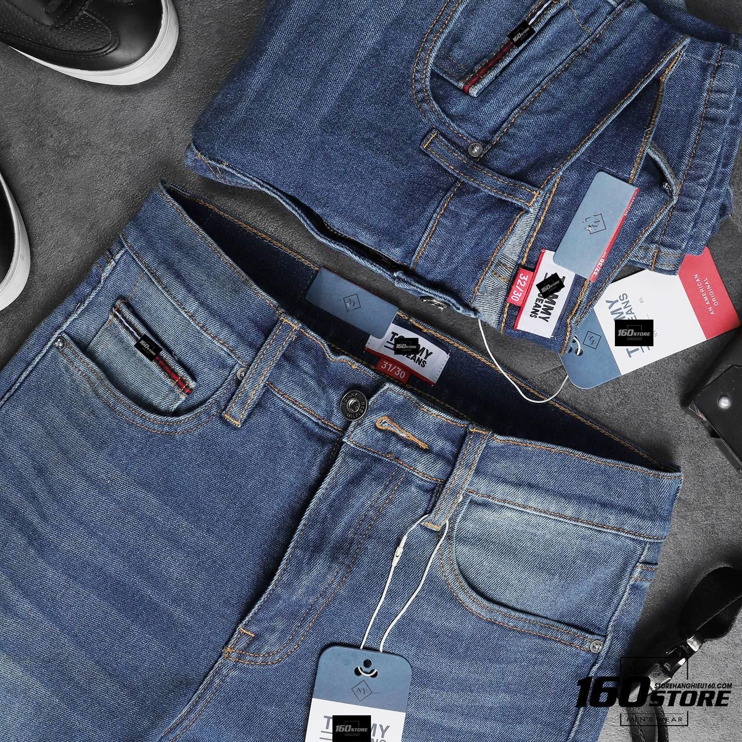 Quần jeans T.MY Mid-Blue Skinny