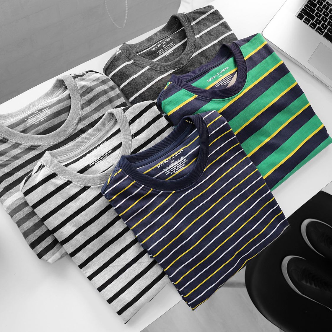 Áo thun Nomous Essentials stripes