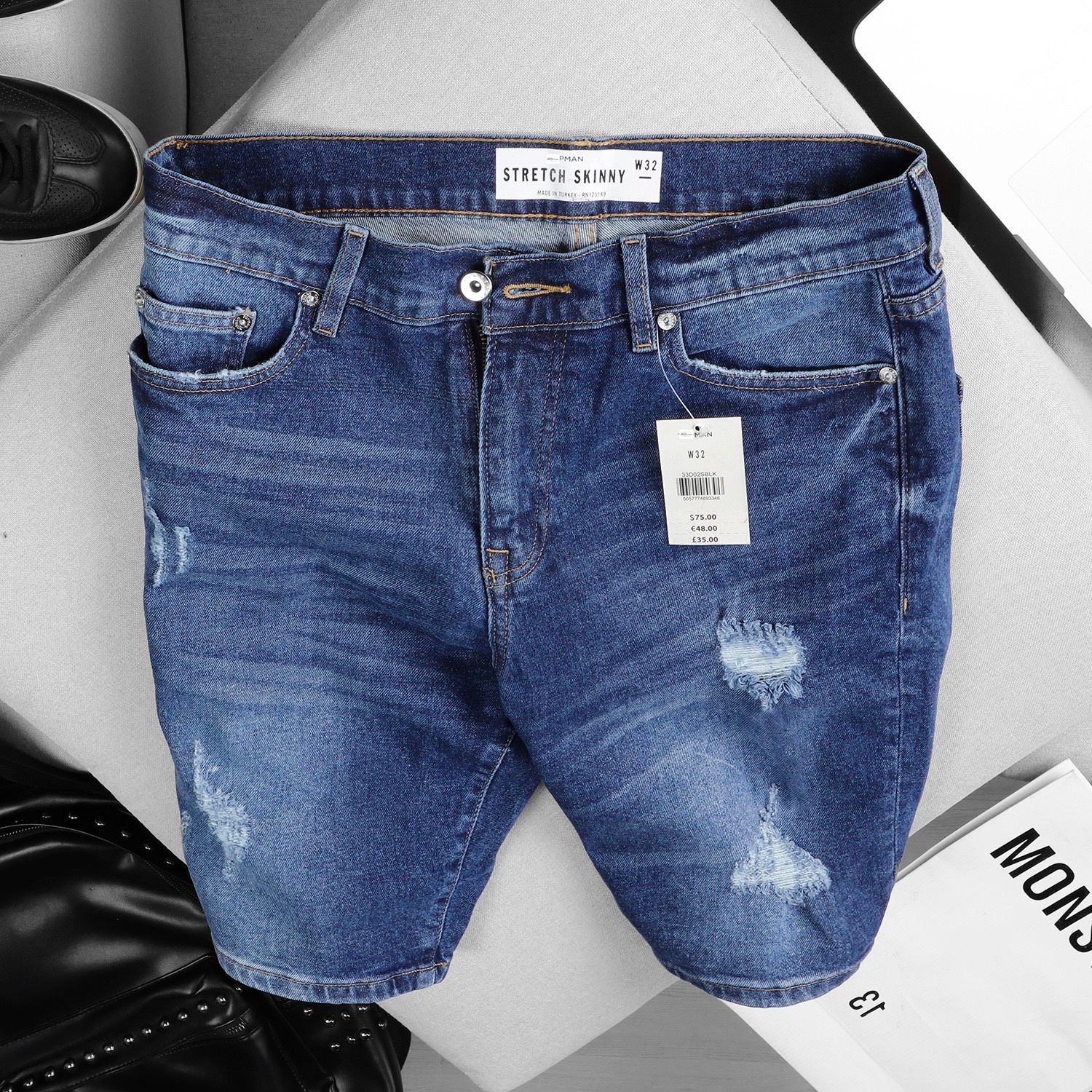 Quần Short Jean T.MAN