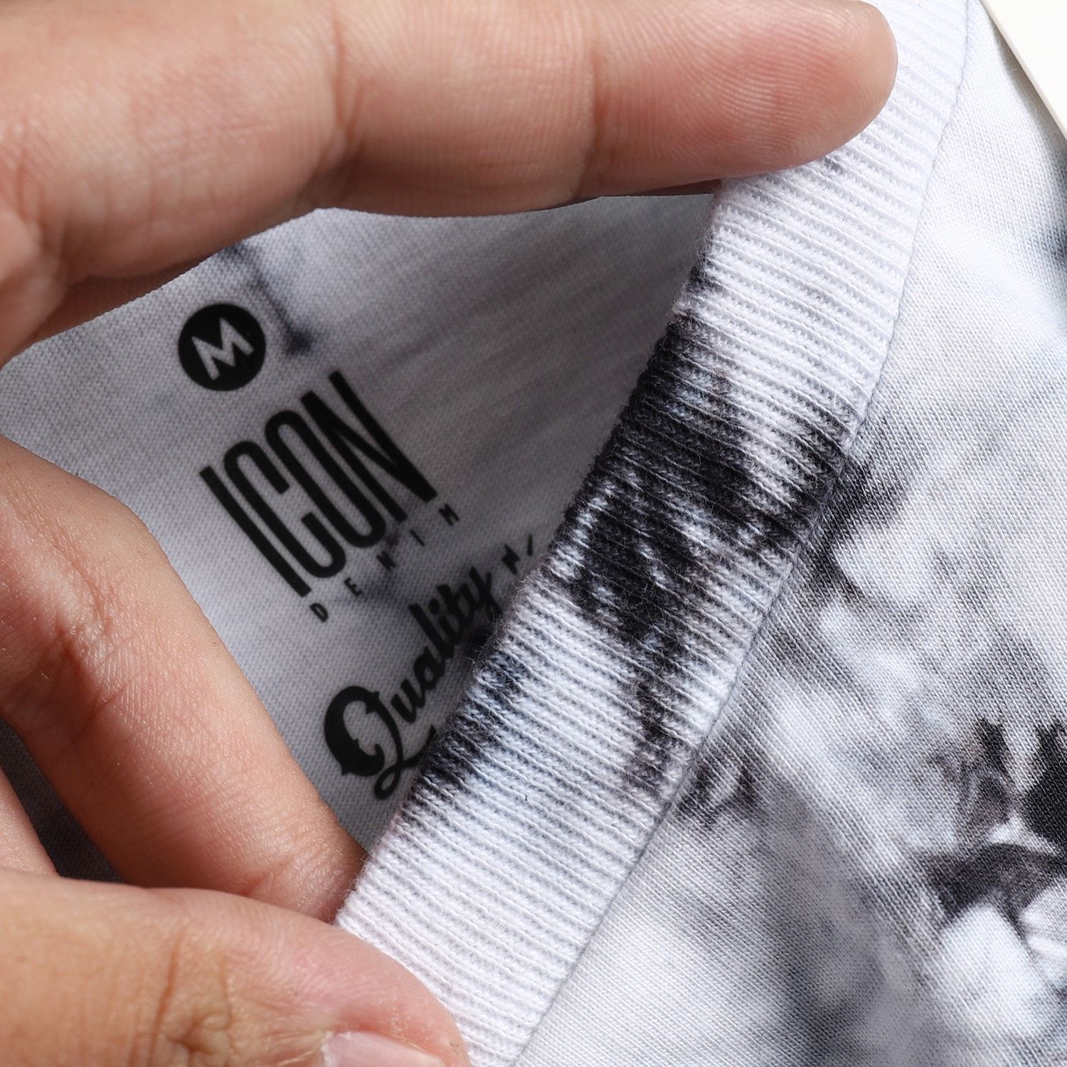 Áo thun ICON DENIM wash