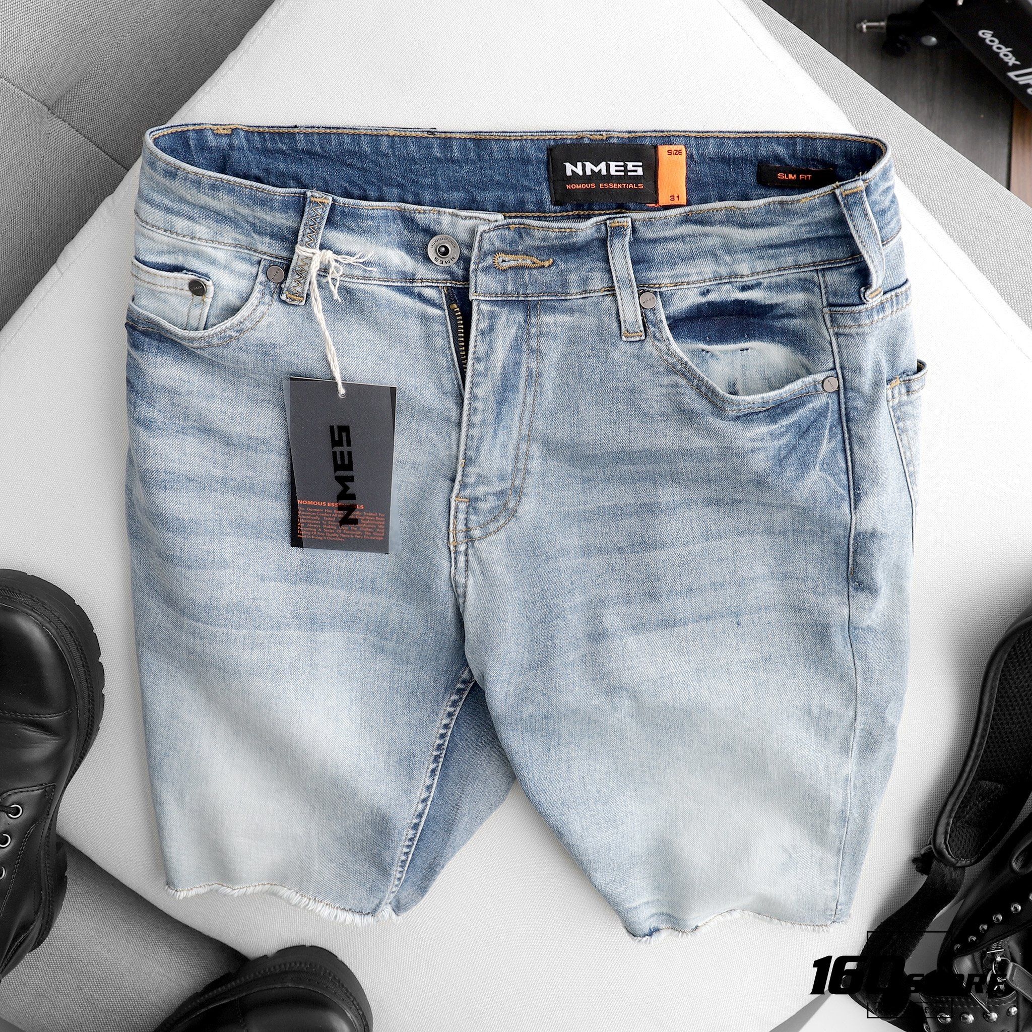 Quần short jeans NOMOUS ESSENTIALS slim