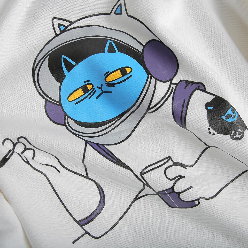 Hoodie ICON DENIM Blue Astronaut (TN)